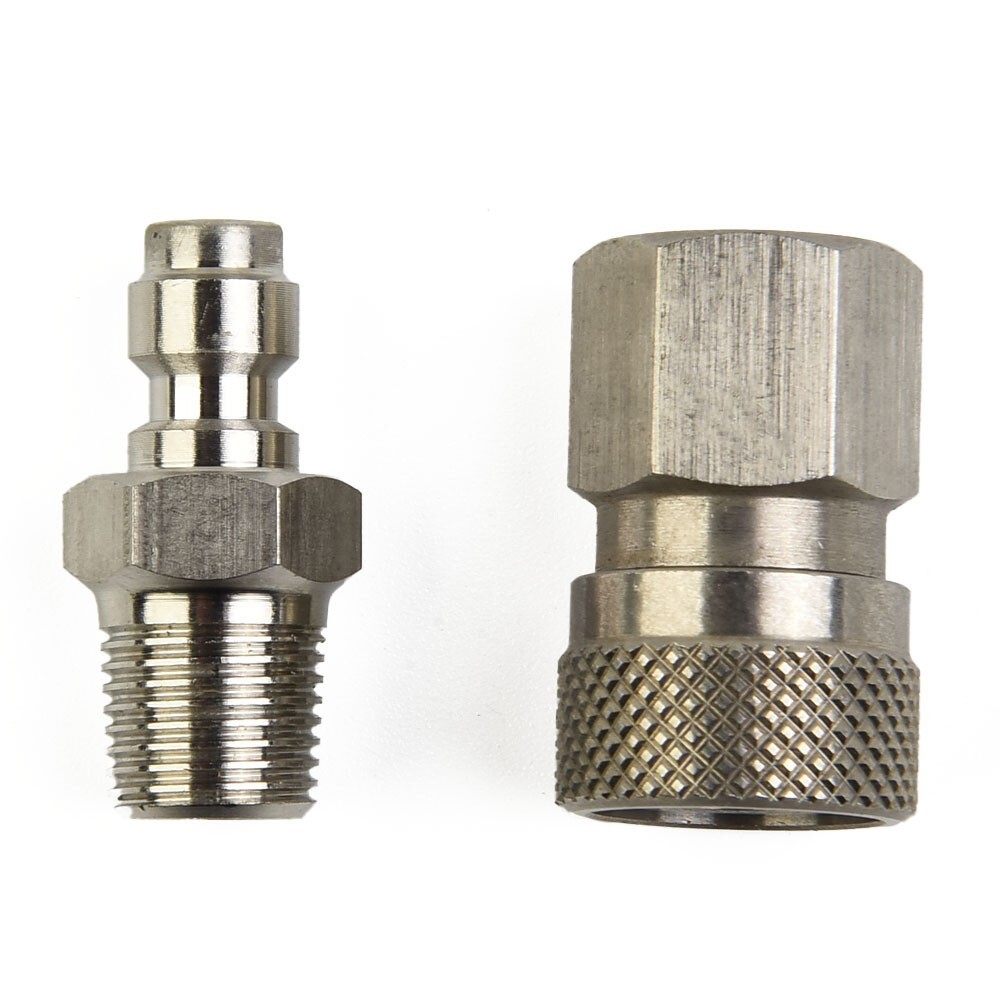 Quick Disconnect 8mm 1/8 Npt Thread Durability Male And Female PCP Paintball