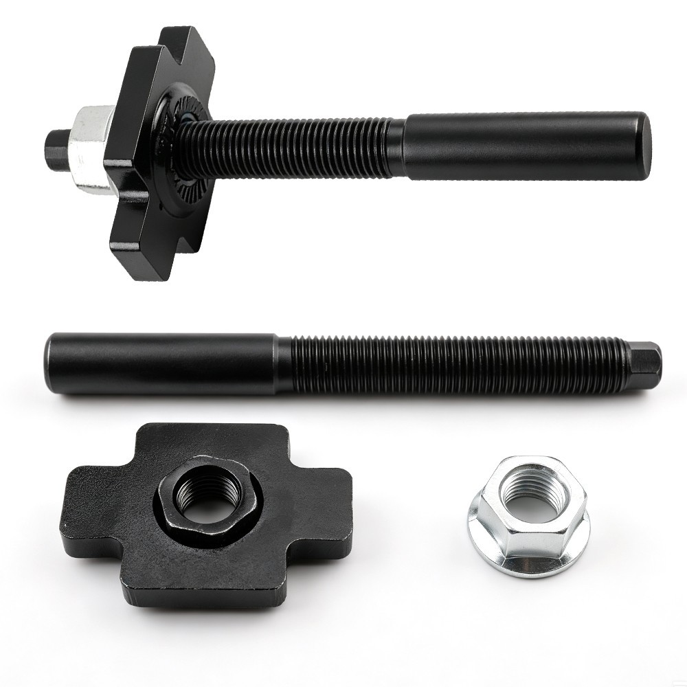 AGT Mini Excavator Track Tension Assembly Accessories Replacement Black 1pc