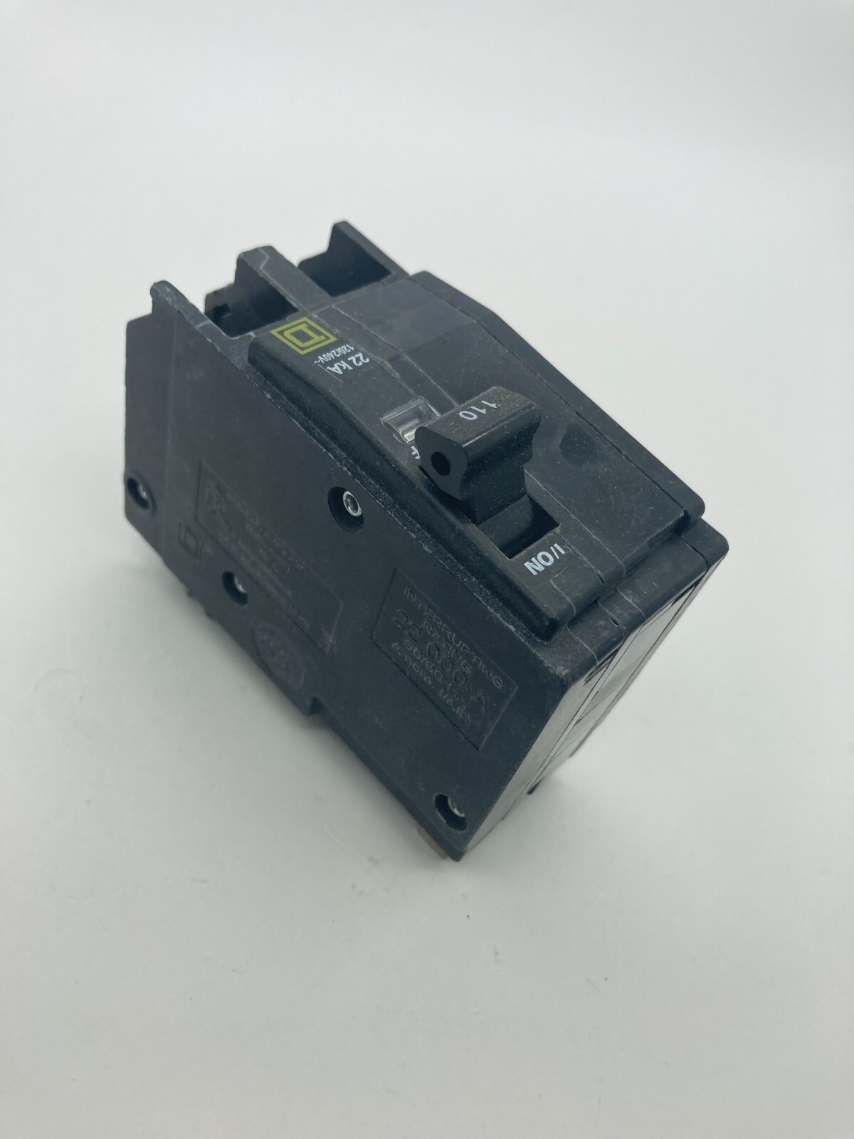 Square D QO2110VH 22K 2 Pole 110 Amp 120 240V AC QO Plug In Main Circuit Breaker
