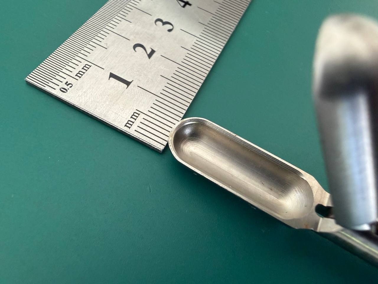 Karl Storz 34510GS 10mm Spoon Grasper Insert, 36 cm, 33131 Handle ClickLine