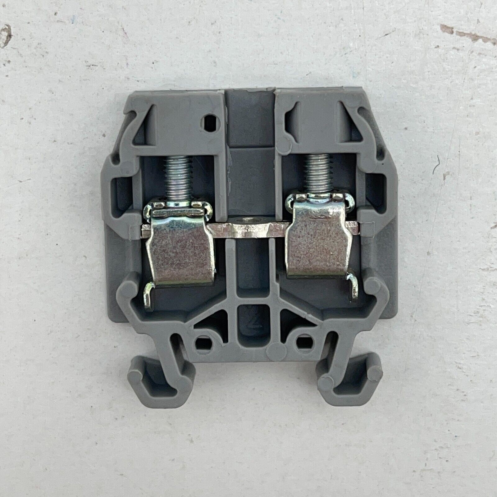 Entrelec SNA Series DIN Rail Terminal Block 4mm², Single-Level Screw Termination