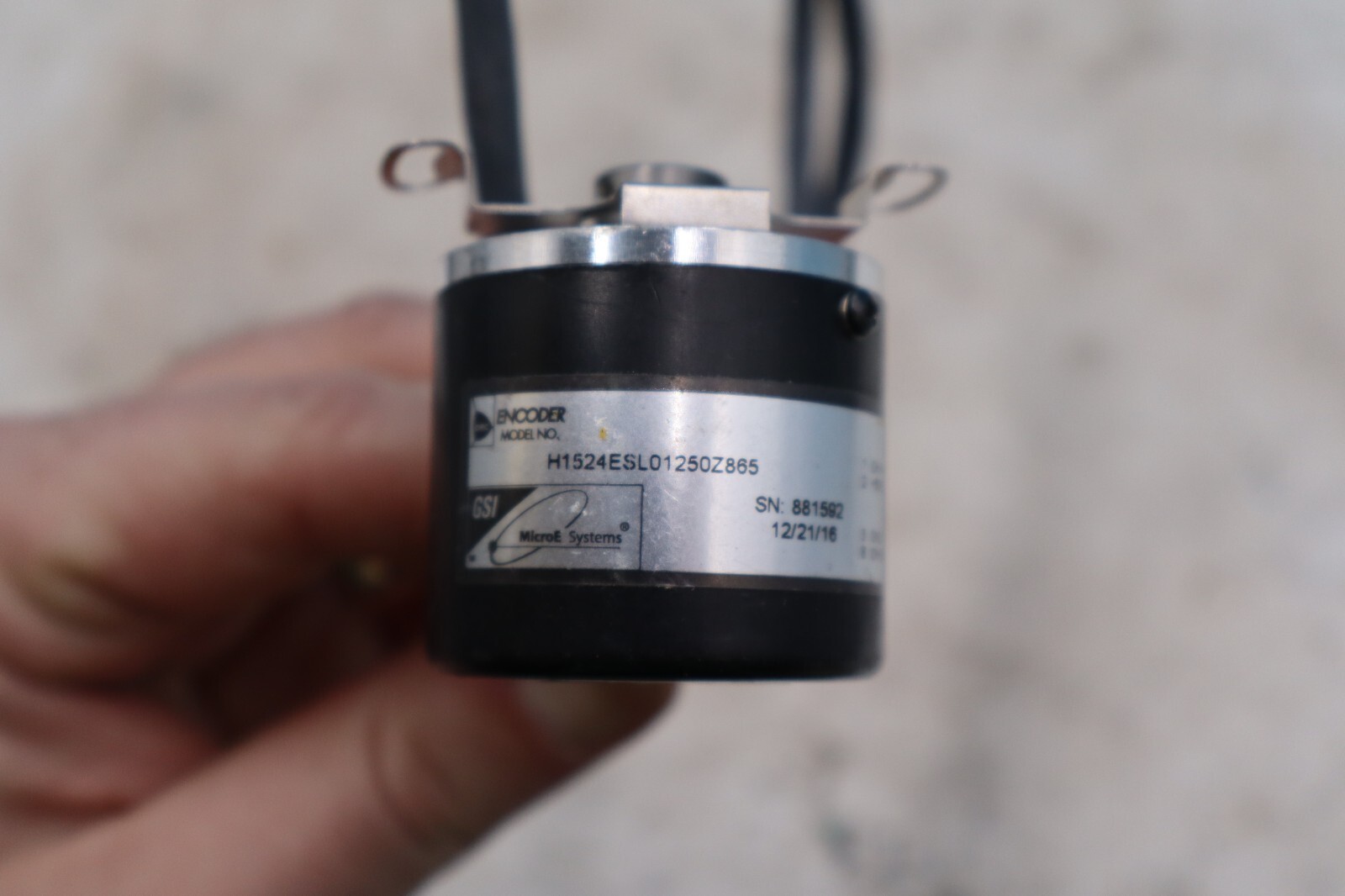 DRC Encoder h1524esl01250z865 gsi microE systems