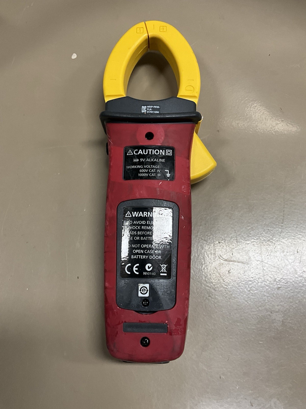 AMPROBE AC/DC-54NAV 1000A AC/DC TRMS NAVIGATOR CLAMP METER POWERS ON