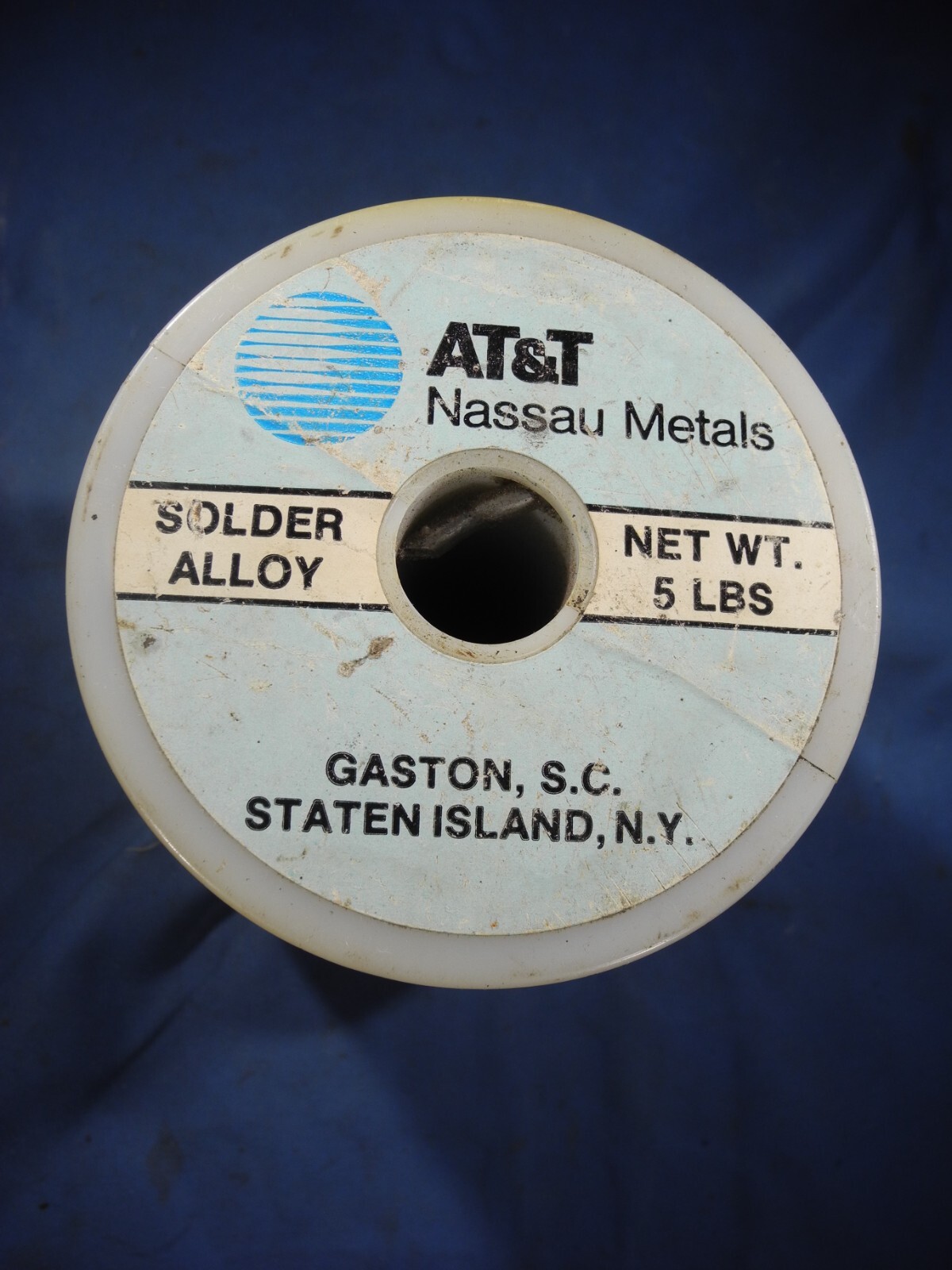 AT&T NASSAU Metals SOLDER 4.9 lbs ALLOY Western Electric Vintage