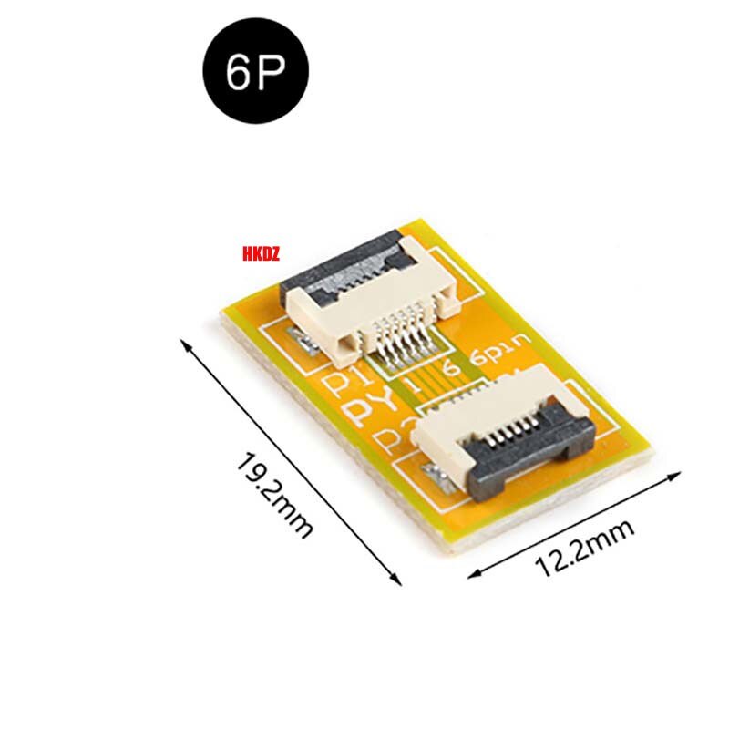 0.5/1.0mm FFC/FPC Flat Connector Adapter Flexible Cable Extension Board 4-40Pin