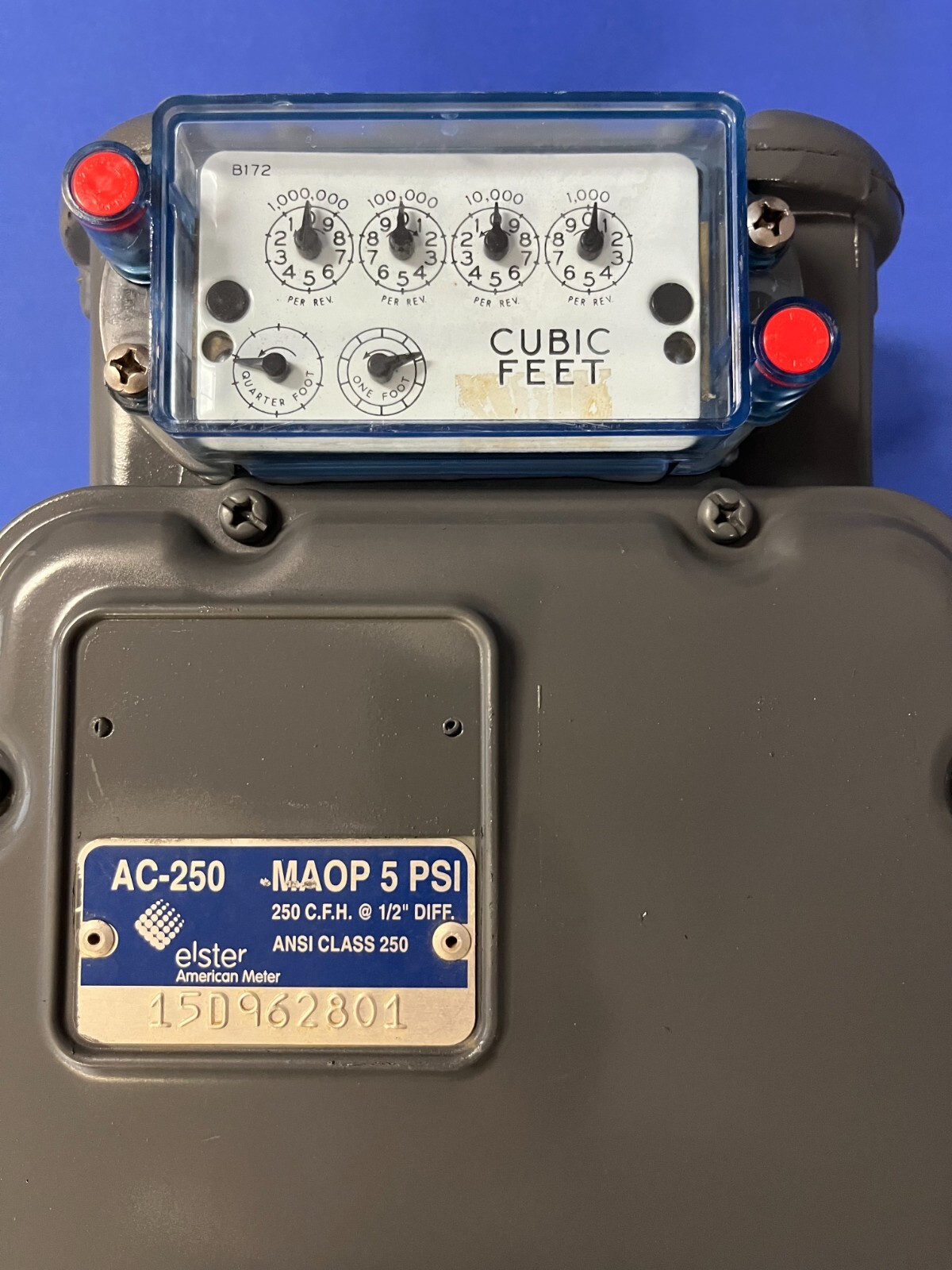 AC-250 Gas meter refurbished