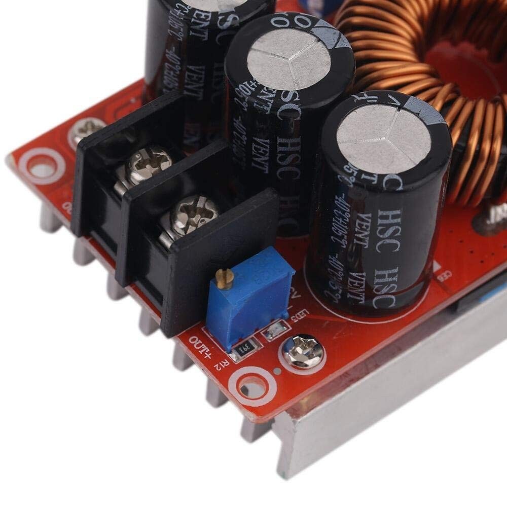 1200w 20a Dc Converter Boost Car Step up Power Supply Module Adjustable Voltage