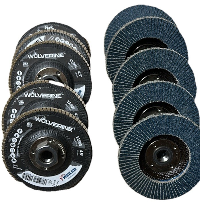Weiler 31409!Wolverine 4-1/2″ x 5/8″-11 UNC NUT Abrasive Flap Disc, 60 Grit …