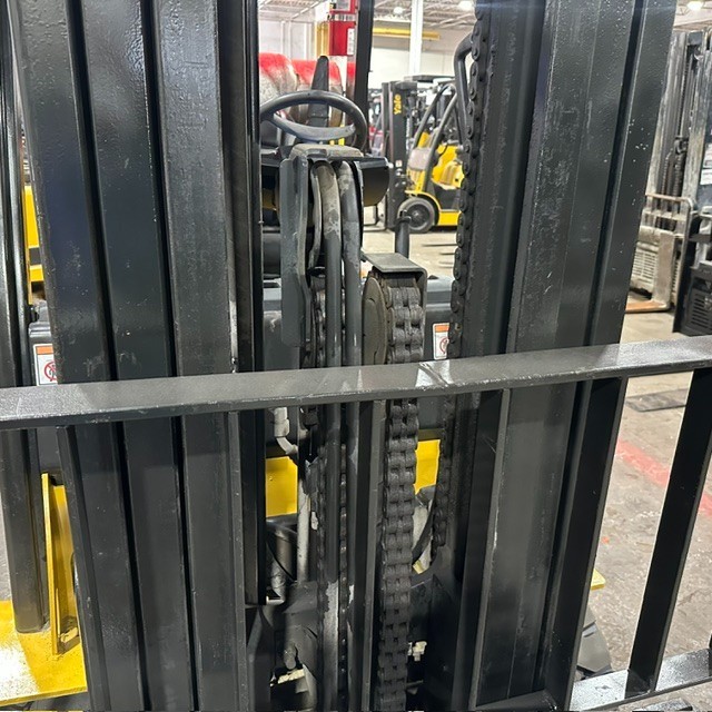2019 Yale GLC080VX 8000lb Used Forklift Triple Mast Sideshift 6091 Hours