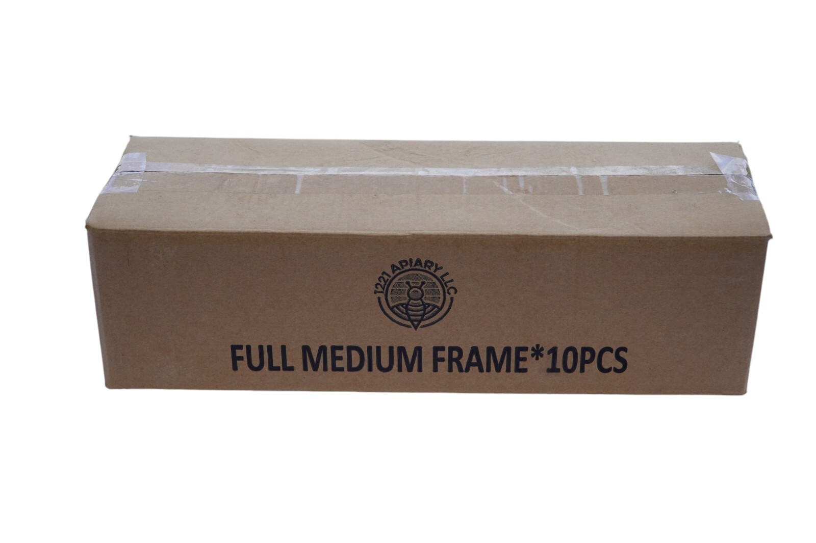 Bee Hive Langstroth Deep Frames Kit , Frames+ Yellow foundation , 10 DEEP FRAMES