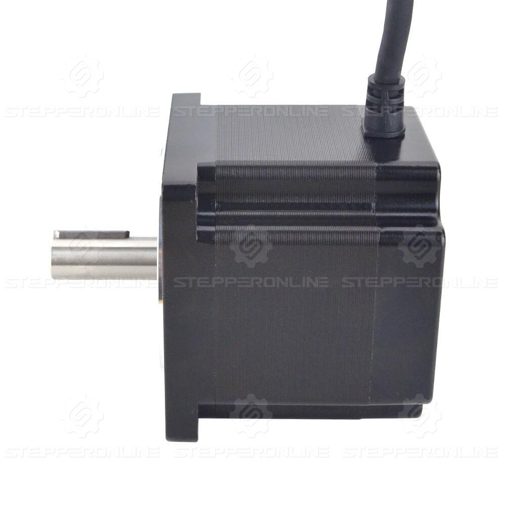 STEPPERONLINE Nema 34 Stepper Motor 680oz.in 6A 86x80mm 14mm Key-way Shaft CNC