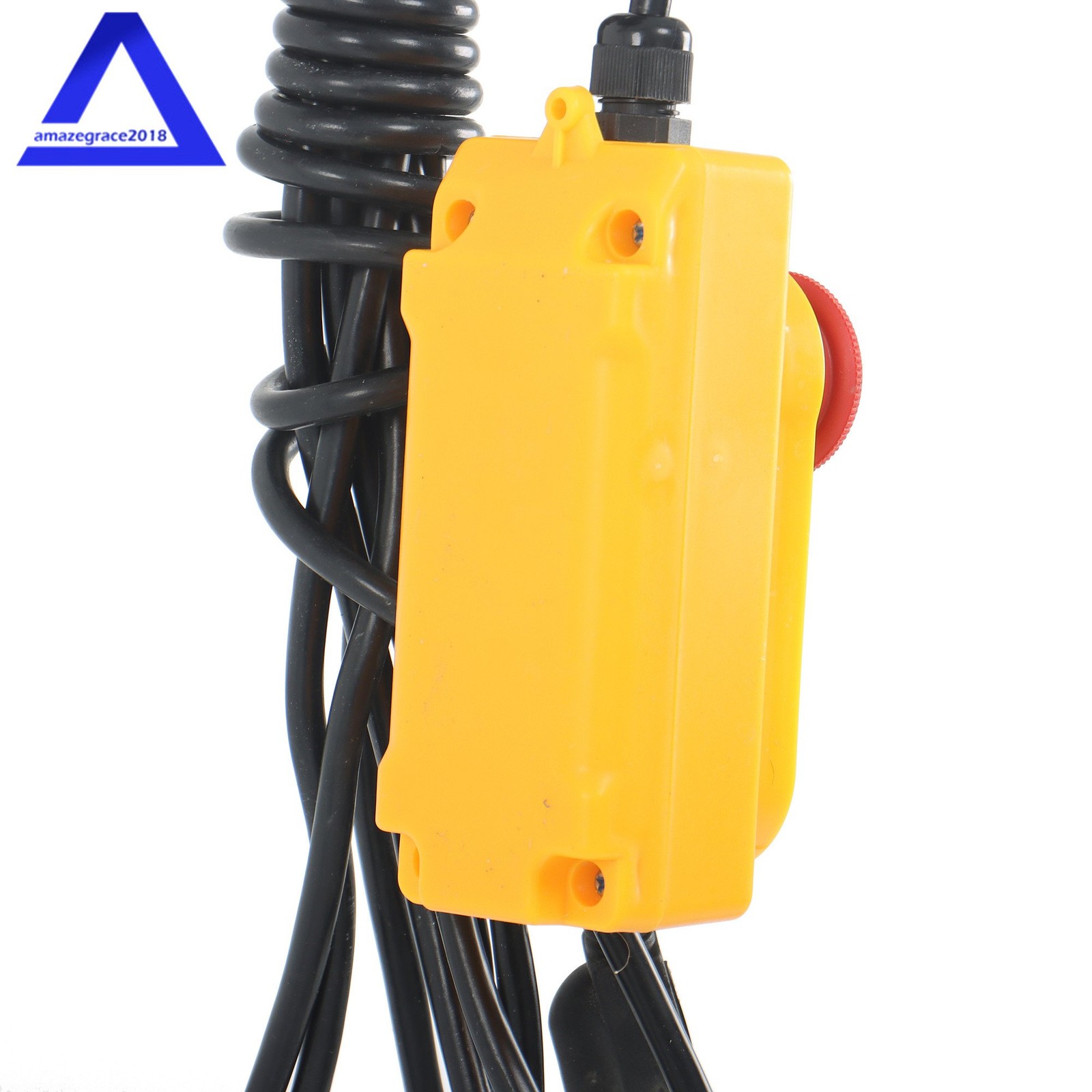 PA200 440lbs Electric Hoist with 14 FT Wired Remote Control 110V 510W Motor
