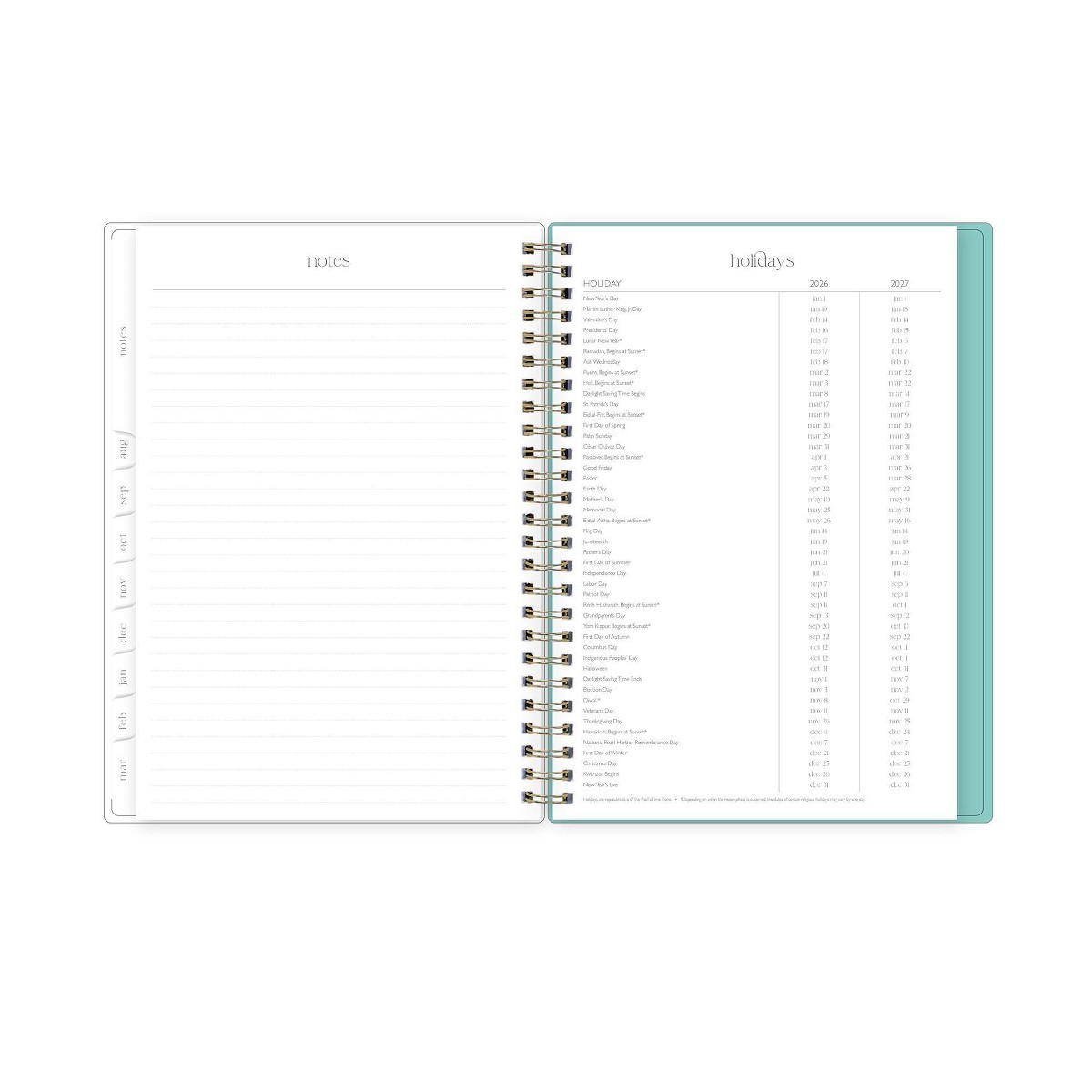 Rhi James for Blue Sky Weekly/Monthly Planner Notes (15 Month) 5.875″x8.625″