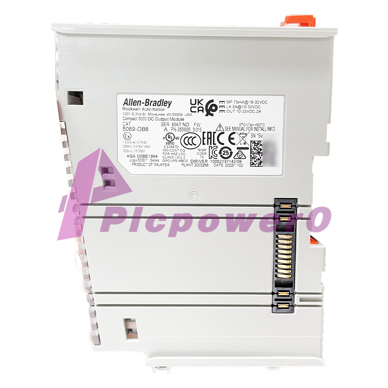 New Sealed Factory 5069-OB8 Allen Bradley Compact I/O 8 channels Output Module