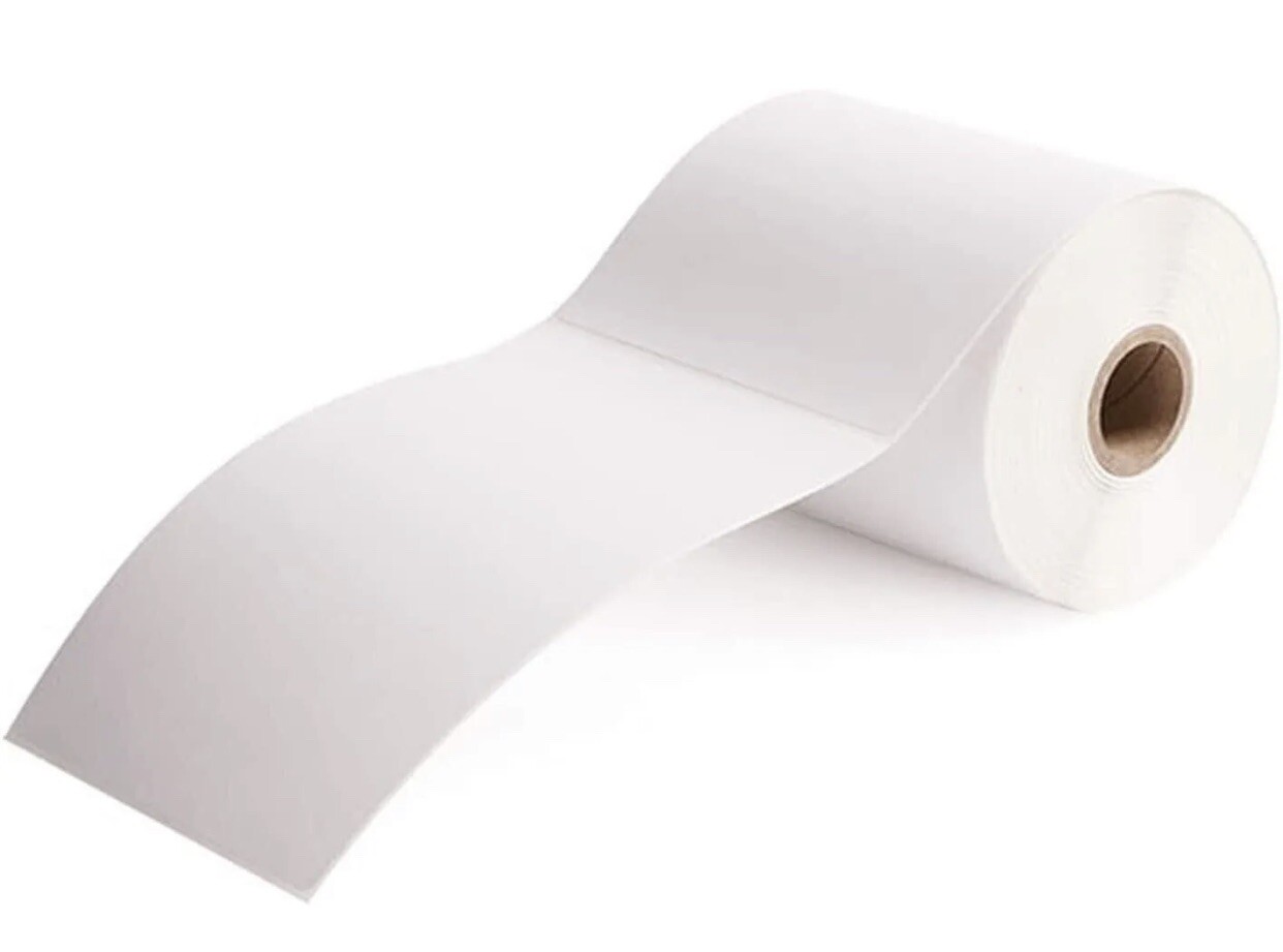 20 Rolls Direct Thermal Labels 4×6 250/Roll For Zebra Eltron 2844 ZP450 ZP505