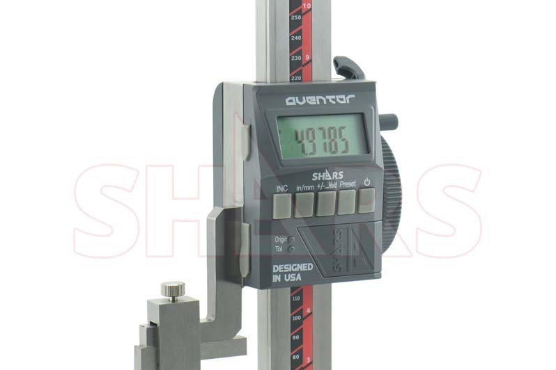 Aventor 12″, 300mm DPS IP54 Electronic Height Gage 0.0005″/0.01mm R]