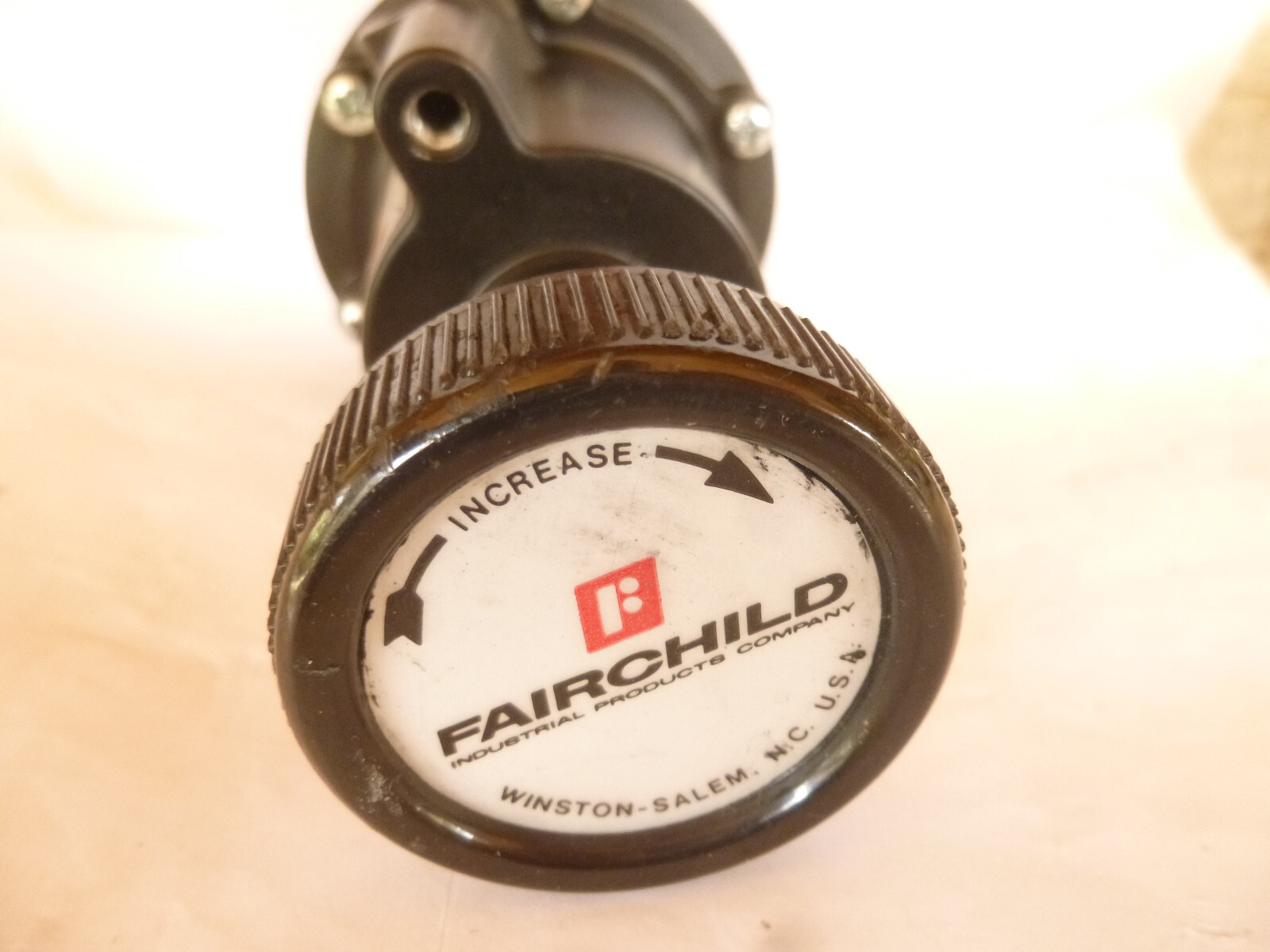 Fairchild Kendall No.10232 Pressure Regulator 500 PSIG Bar 35.0 Max 0.5-30 Range
