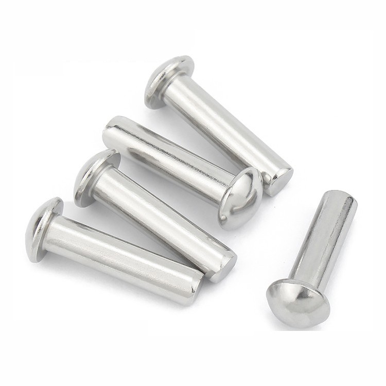 Solid Aluminium Half Round Head Rivets Dome Rivet DIN 660 M2 M2.5 M3 M4 M5 M6 M8