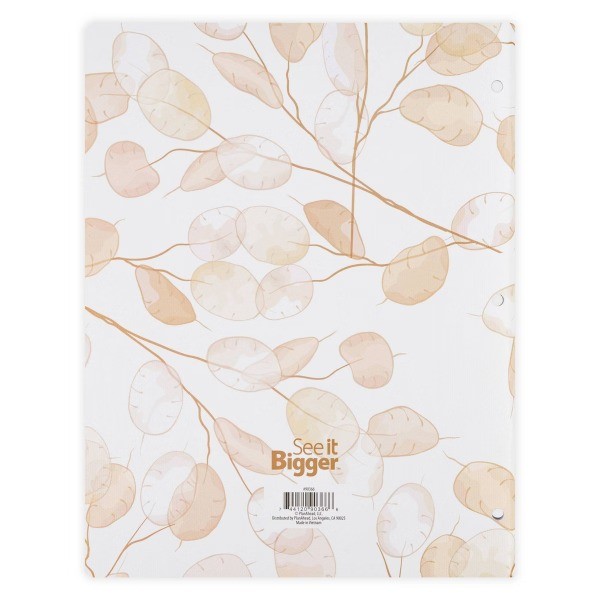 8.5"x11" April 2026 – March 2028 Monthly Planner Neutral Floral