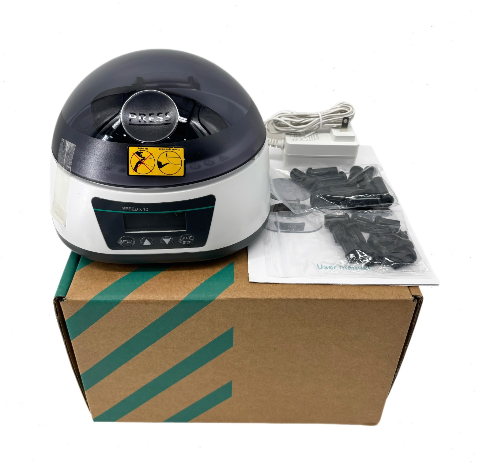 Microhematocrit Blood Centrifuge Microcentrifuge with Hematocrit Capillary Rotor