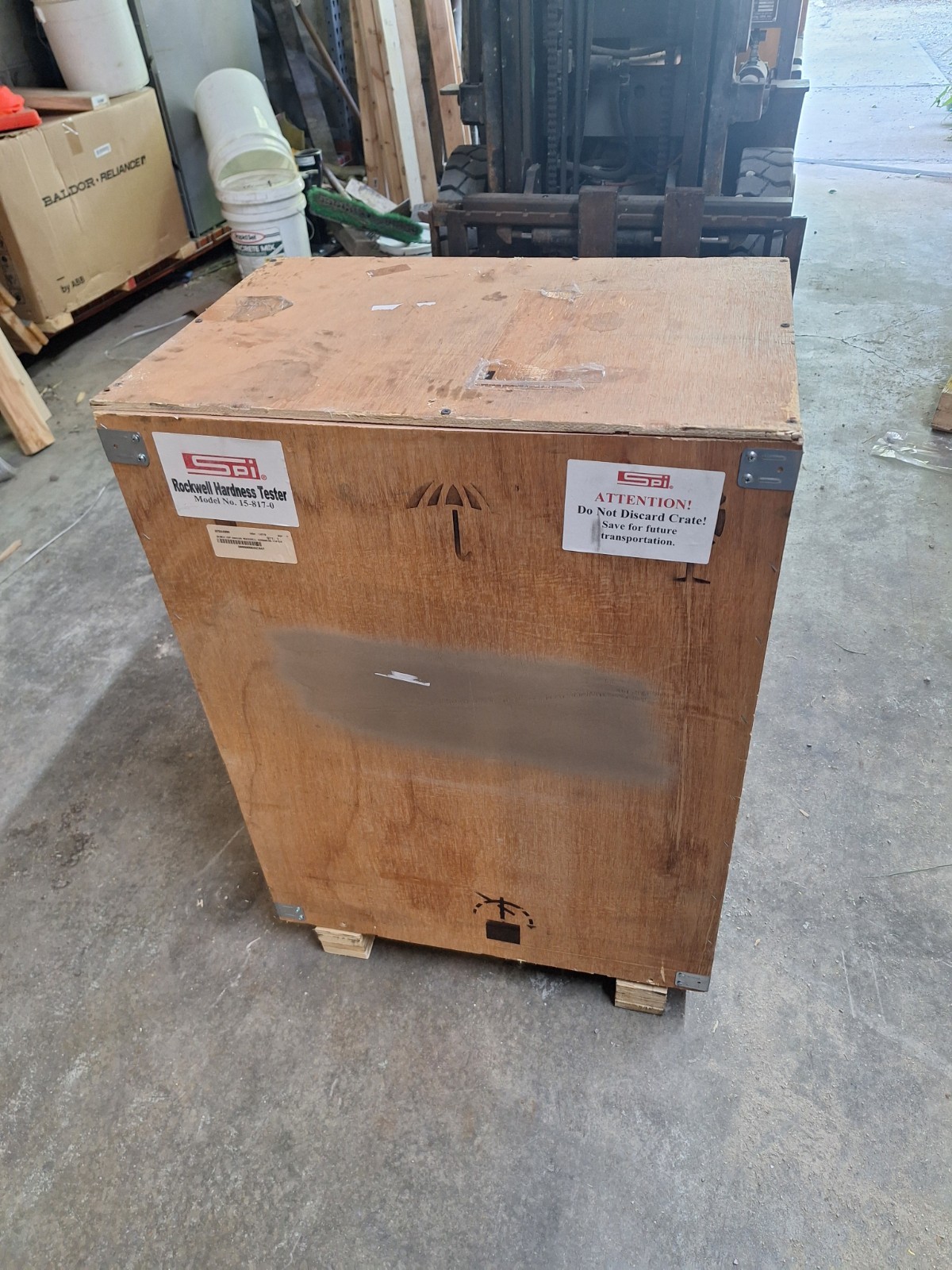 SPI Benchtop Rockwell Hardness Tester 15-817-0