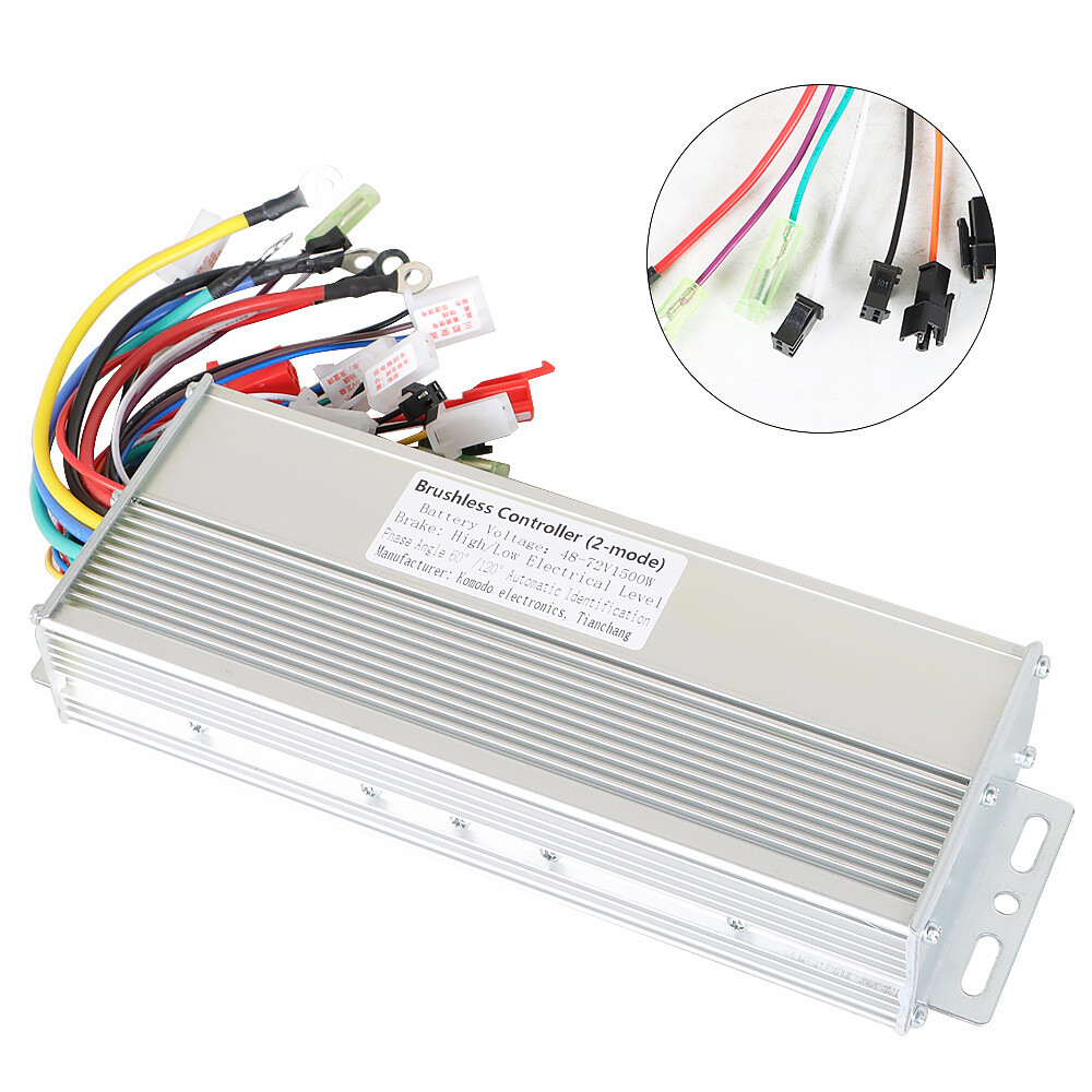 DC 48-72V 1500W Motor Speed Controller For Electric E-bike Scooter Brushless New