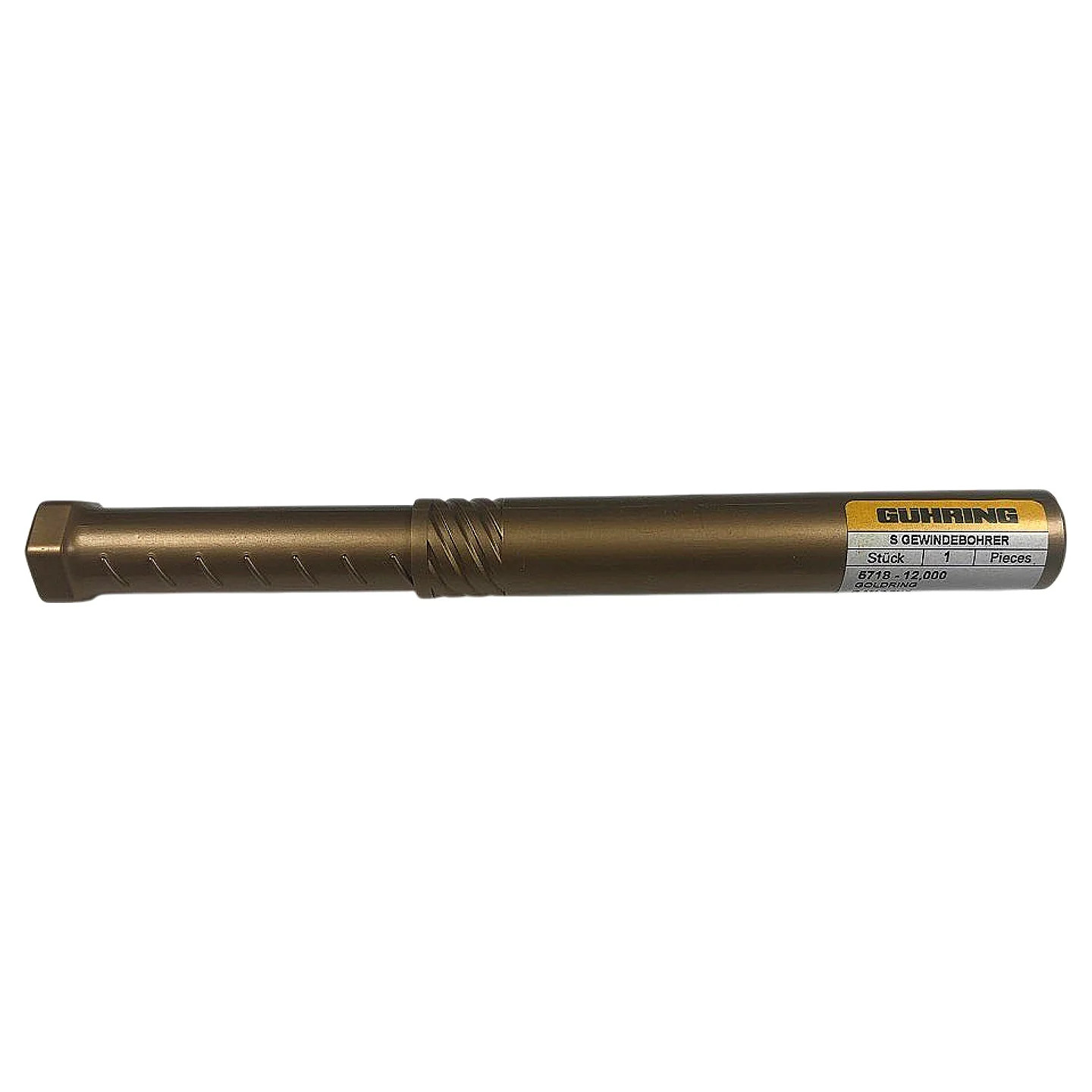 Guhring 5718-12.000 M12x1.75 6HX HSS-E TiN Spiral Flute Machine Tap