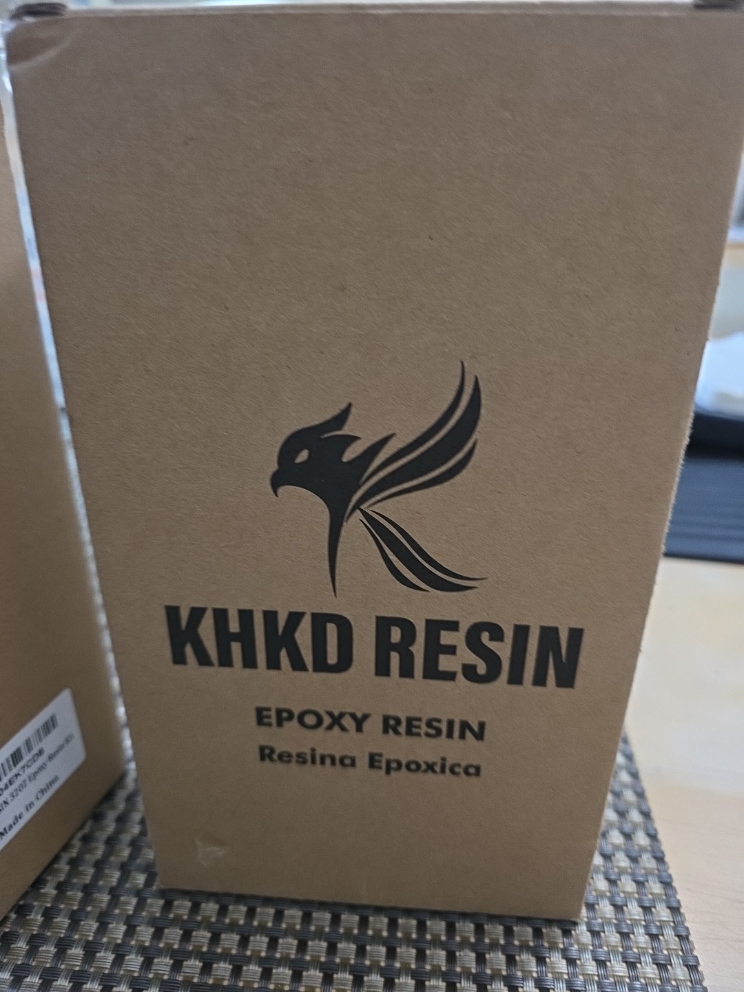 Epoxy Resin Kit 32 OZ Fast Cure Epoxy Resin, KHKD RESIN Quick Dry Resina Ep…A