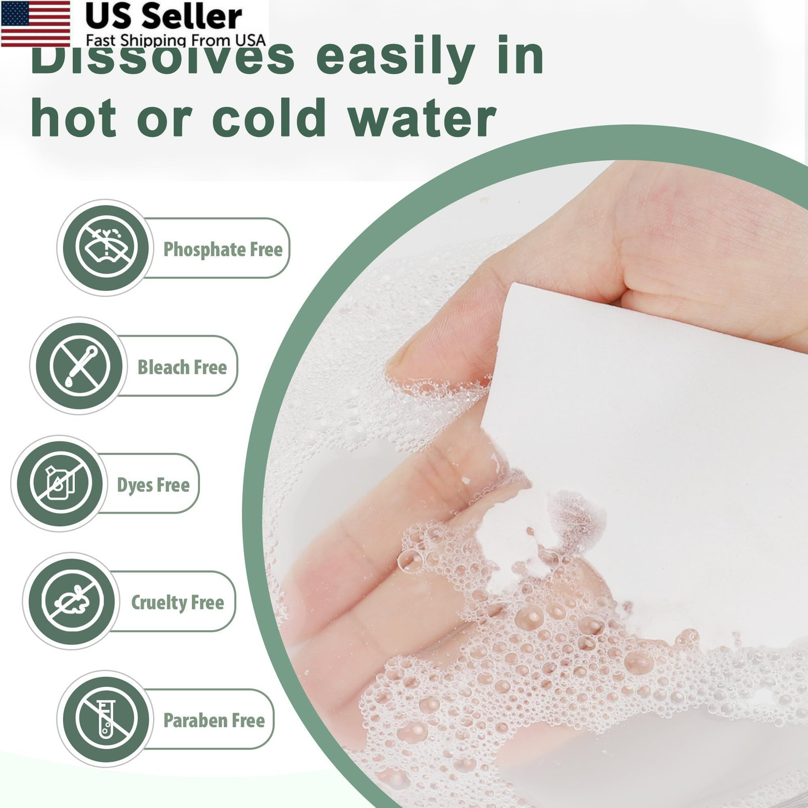 Laundry Detergent Sheets 260 Loads, Fresh Scent, 1 Count (Pack of 260)