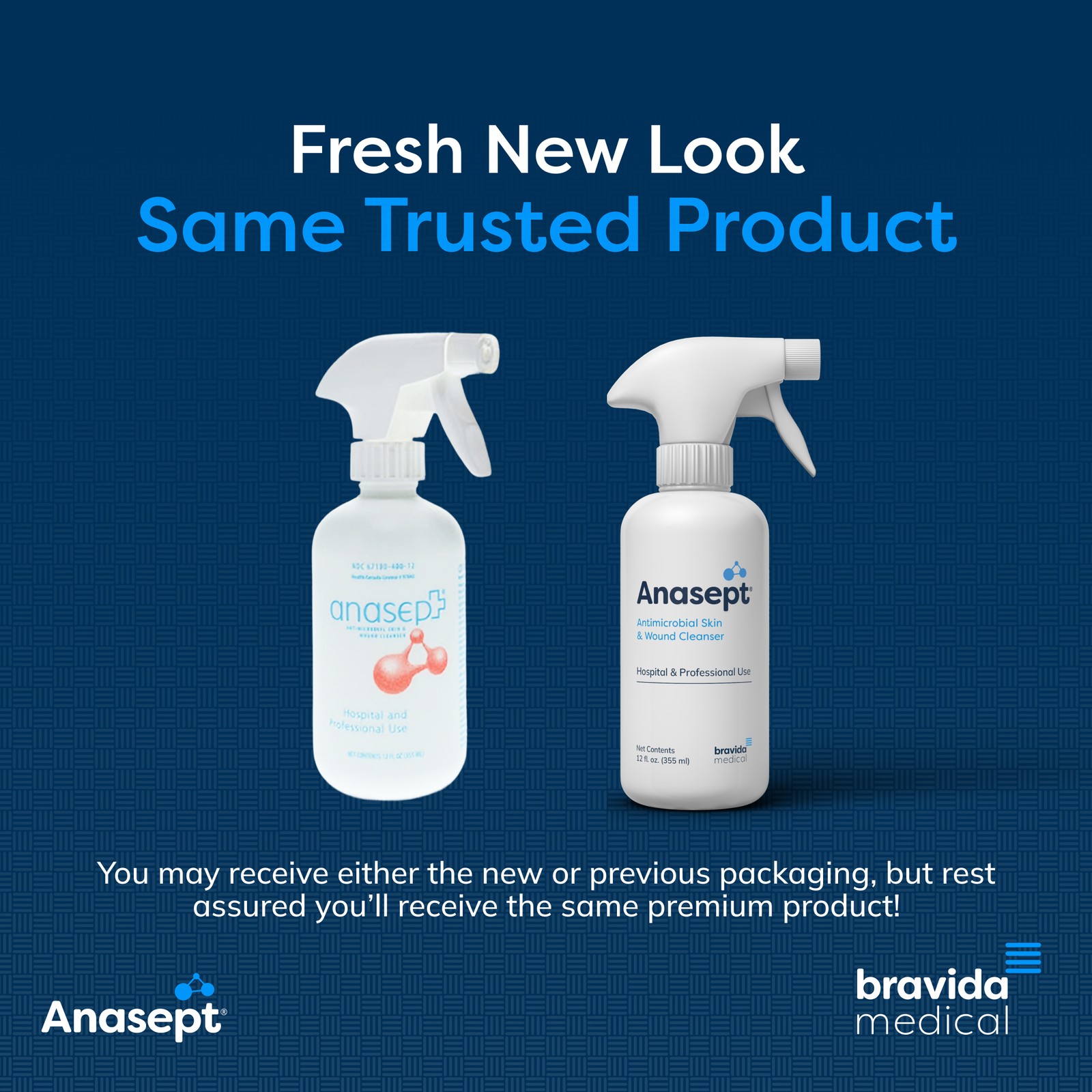 Anasept Skin and Wound Cleanser, 12 oz. Bottle with Trigger Sprayer, Wound