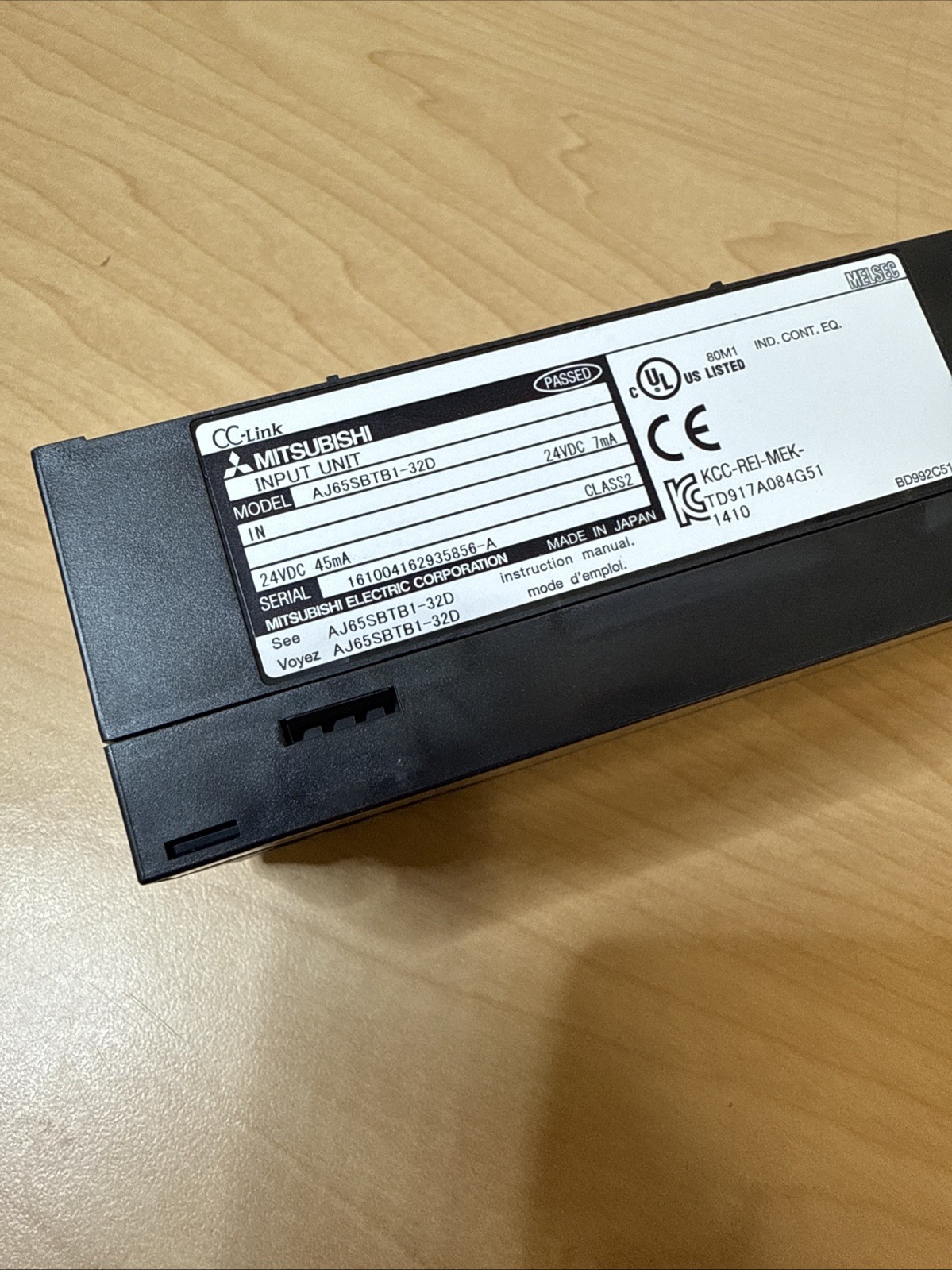 NEW! Mitsubishi AJ65SBTB1-32D Remote I/O Module CC-Link Input Unit