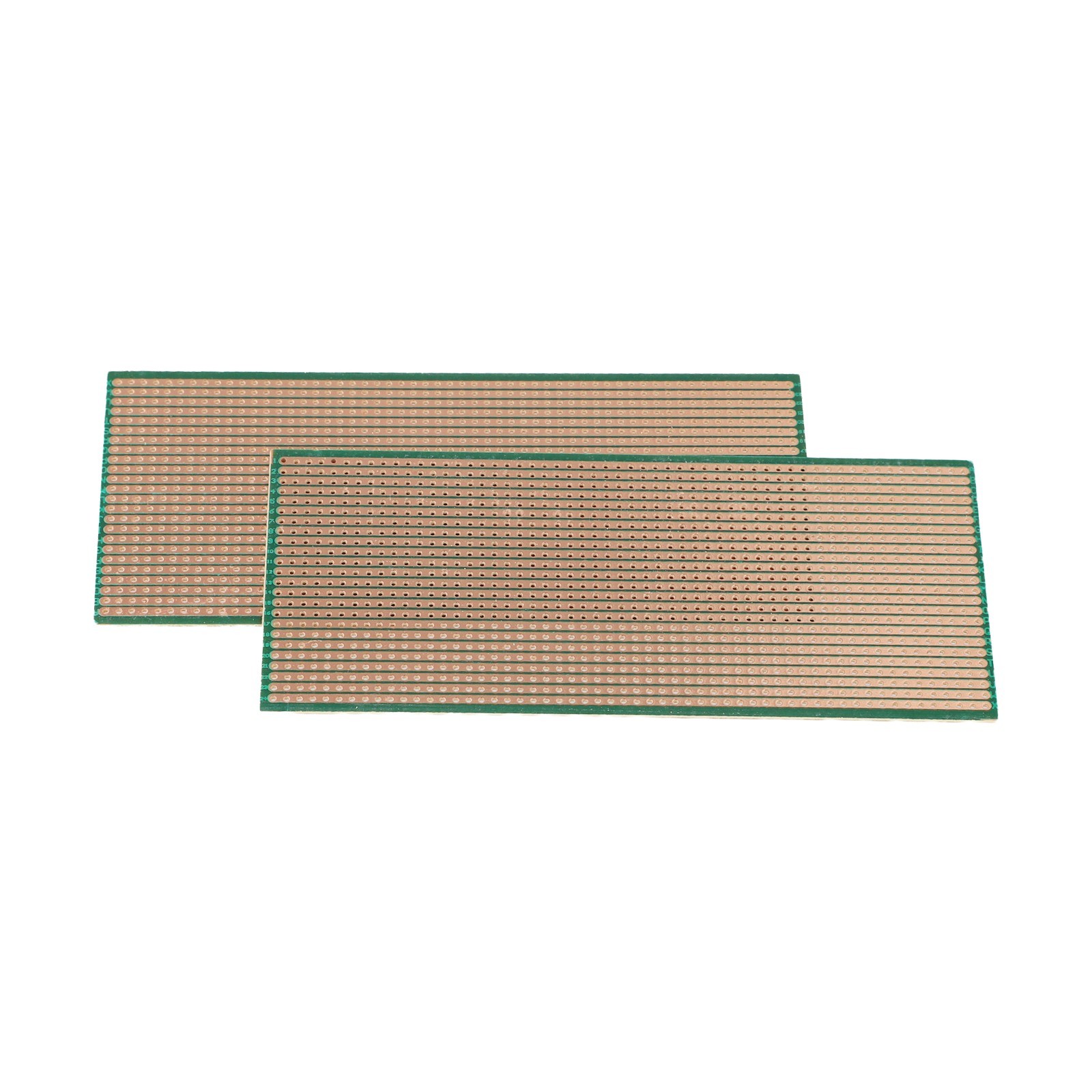 2 X Stripboard Veroboard Single-Sided Copper PCB Circuit Perf Board 6.5*14.5CM
