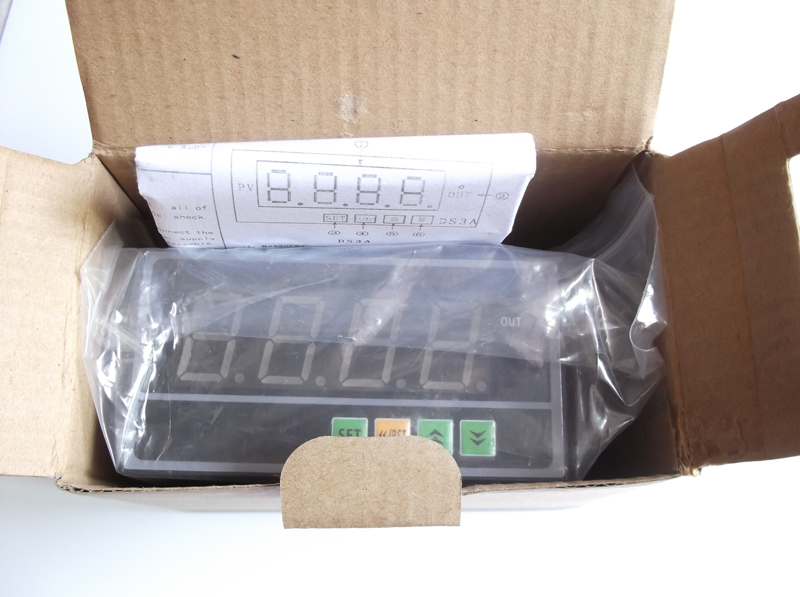 Load Cell Sensor Display Meter, Sensor Display Meter, Input:DC 0-24mV, 0.3%F.S