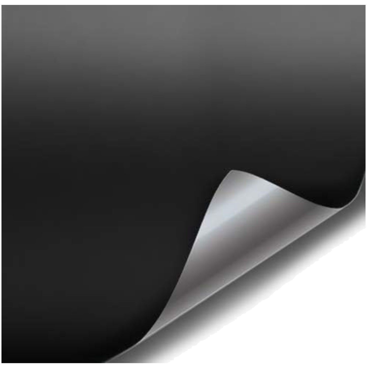 Matte Black Vinyl Wrap Decal – Air Release Film 4.9ft x 5ft