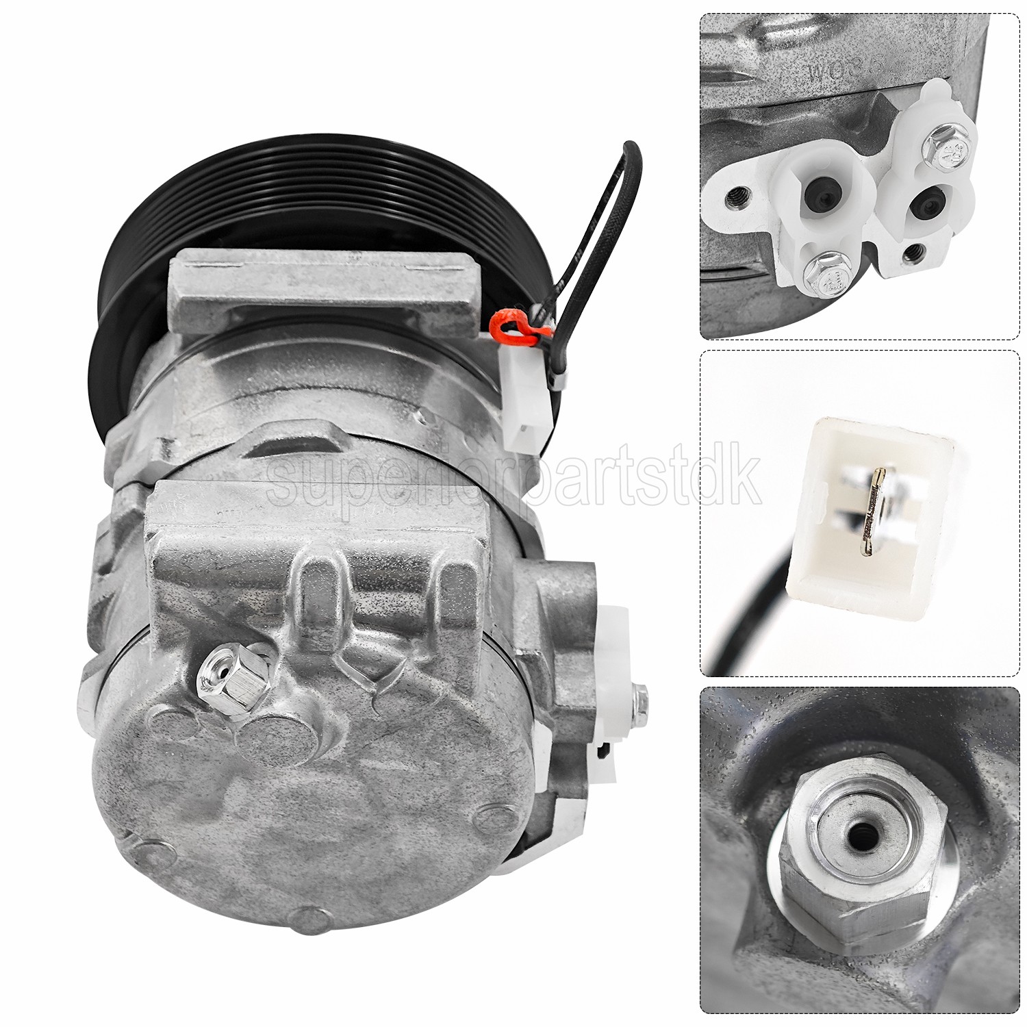 Air Conditioner AC Compressor 24V A9362300111 For Denso, BELL B30E Truck