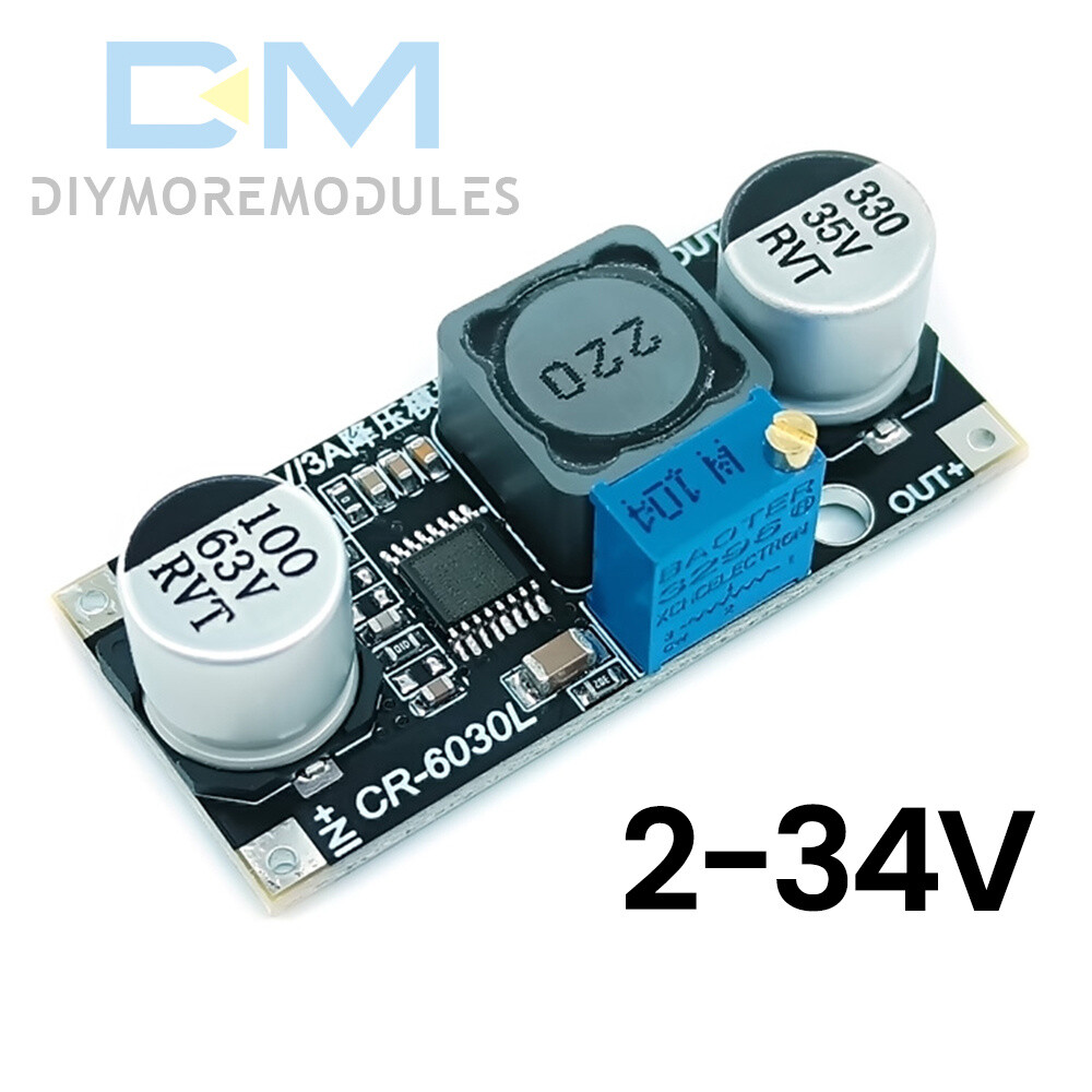 DC2-60V to DC 2-34V Step Down Buck Voltage Regulator Power Adapter Converter New