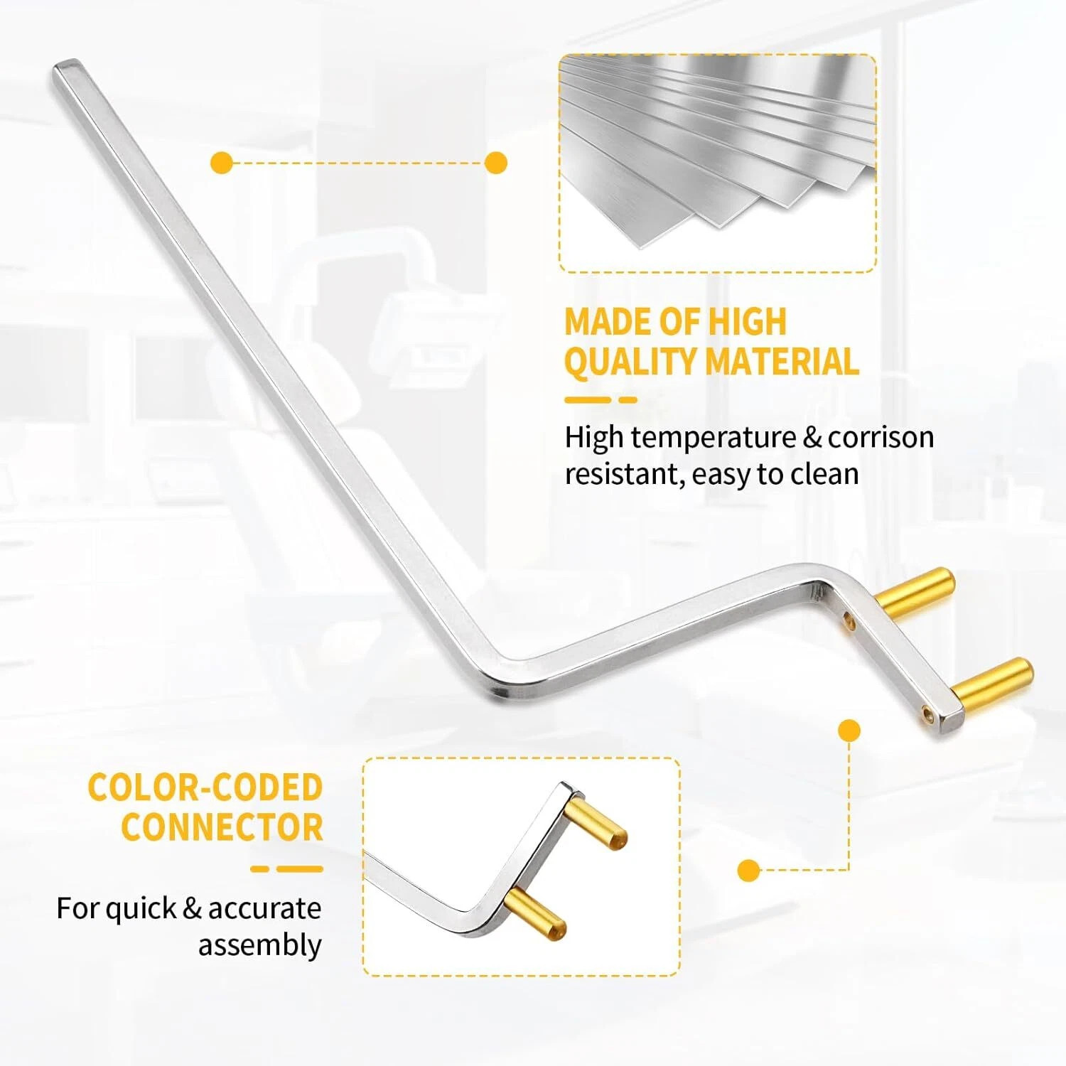 5 Set Dental Sensor Holder Dental XRay Positioning Aiming Ring Bitewing/Anterior