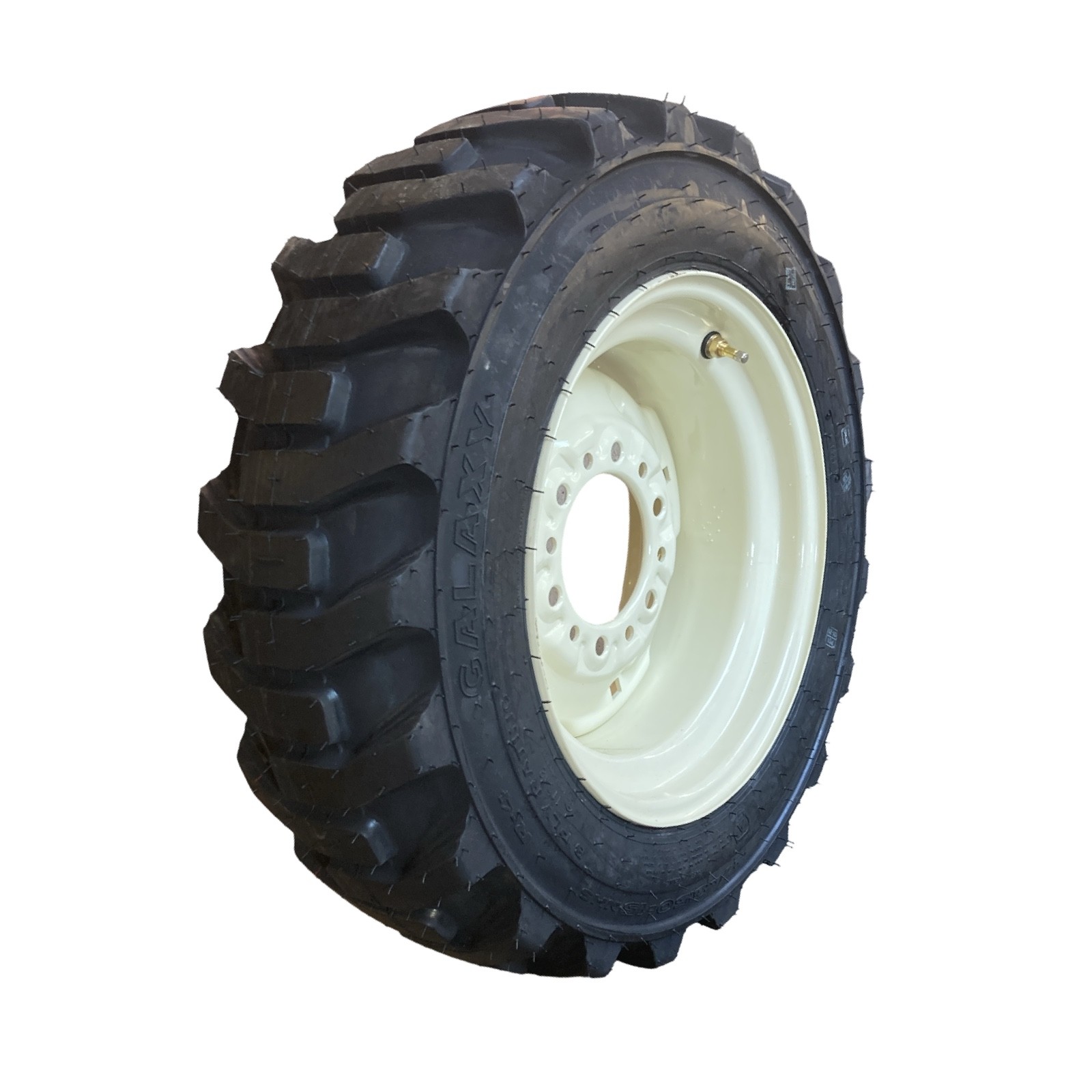 4-HD 27X8.50-15 XD2010 Skid Steer Tires/Rims for Case, New Holland & more(6 LUG)