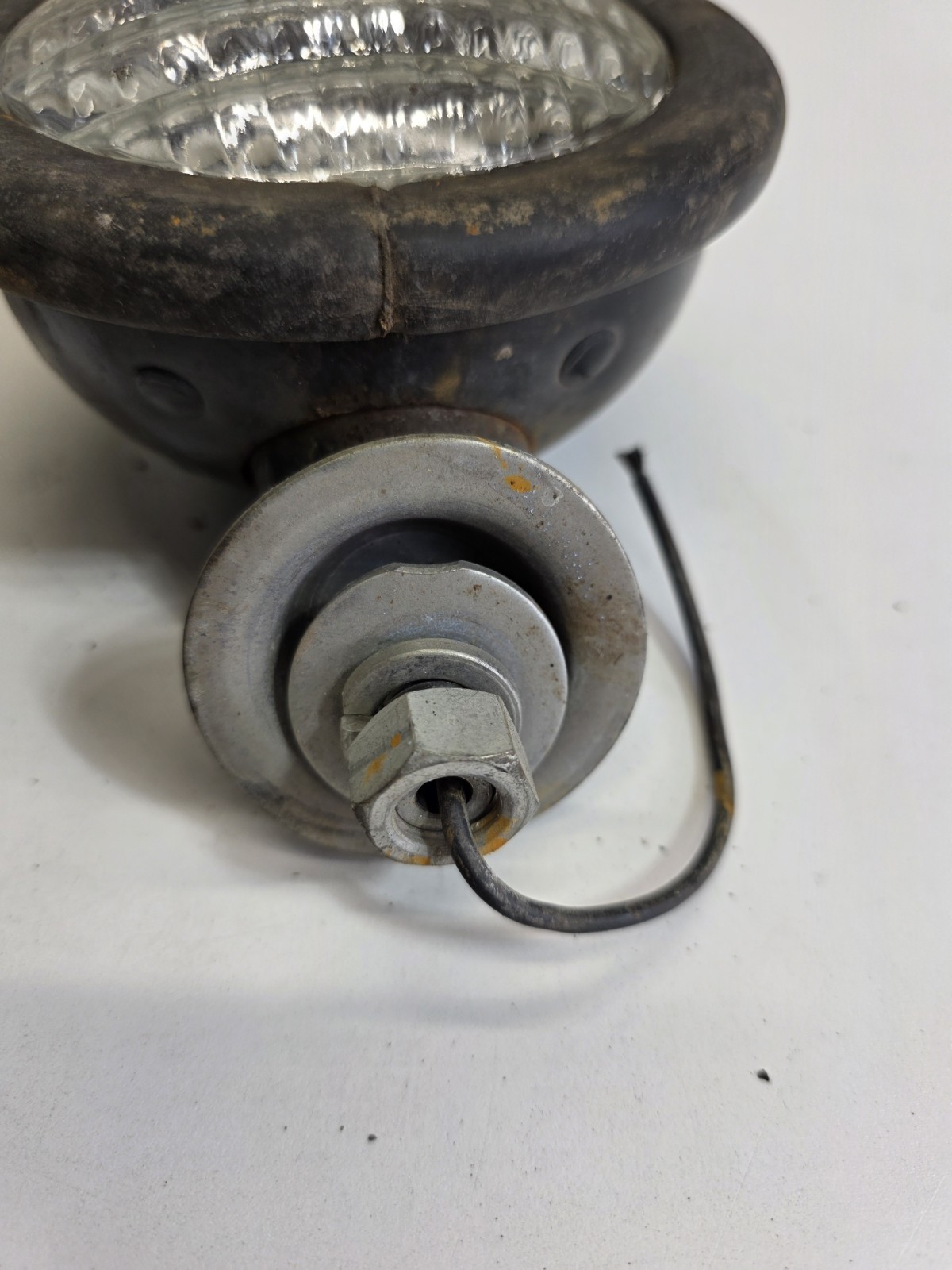 GE Vintage Tractor Lights Untested. Probably Need New Bulbs And Wiring
