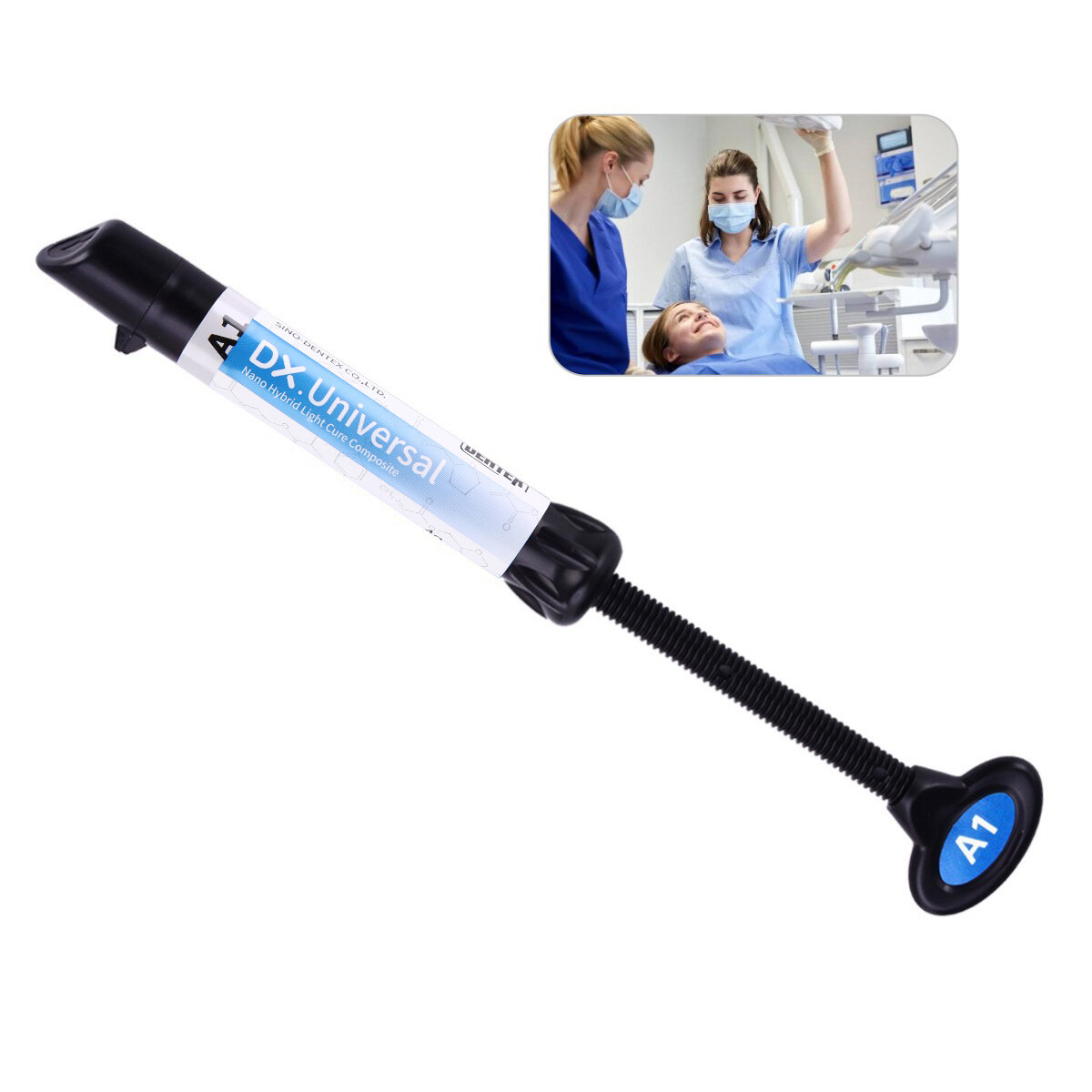 Dentex Dental Universal Cure Curing Light Composite Resin Light Cure Hybrid A1