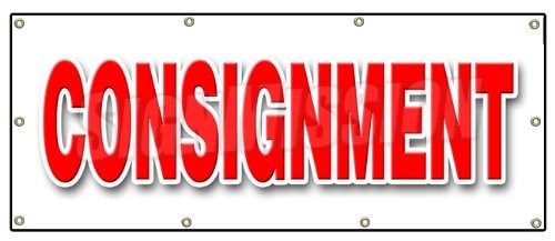Signmission 36X96 Consignment Banner Sign Secondhand Brands Clothes Furniture