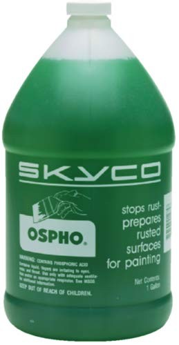 Ospho Metal Treatment Gallon Rust Converter for Metal Surfaces Rust Remover…