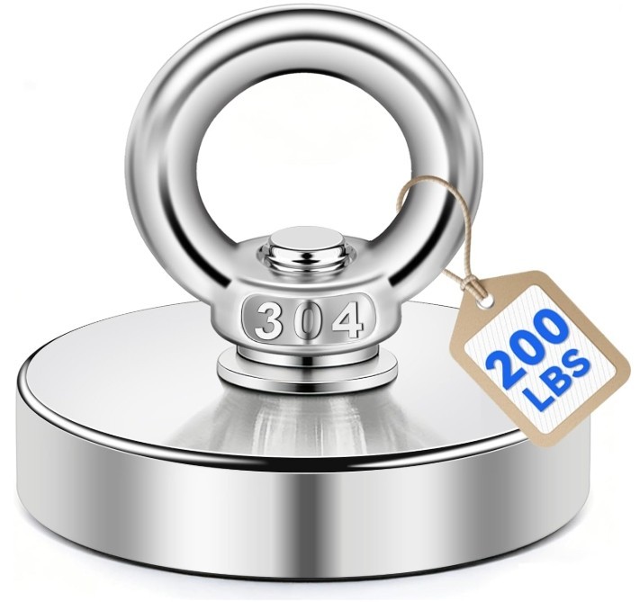 Fishing Magnets Super strong Rare Earth Neodymium Magnet set 150-1500 Lbs 1000Lb