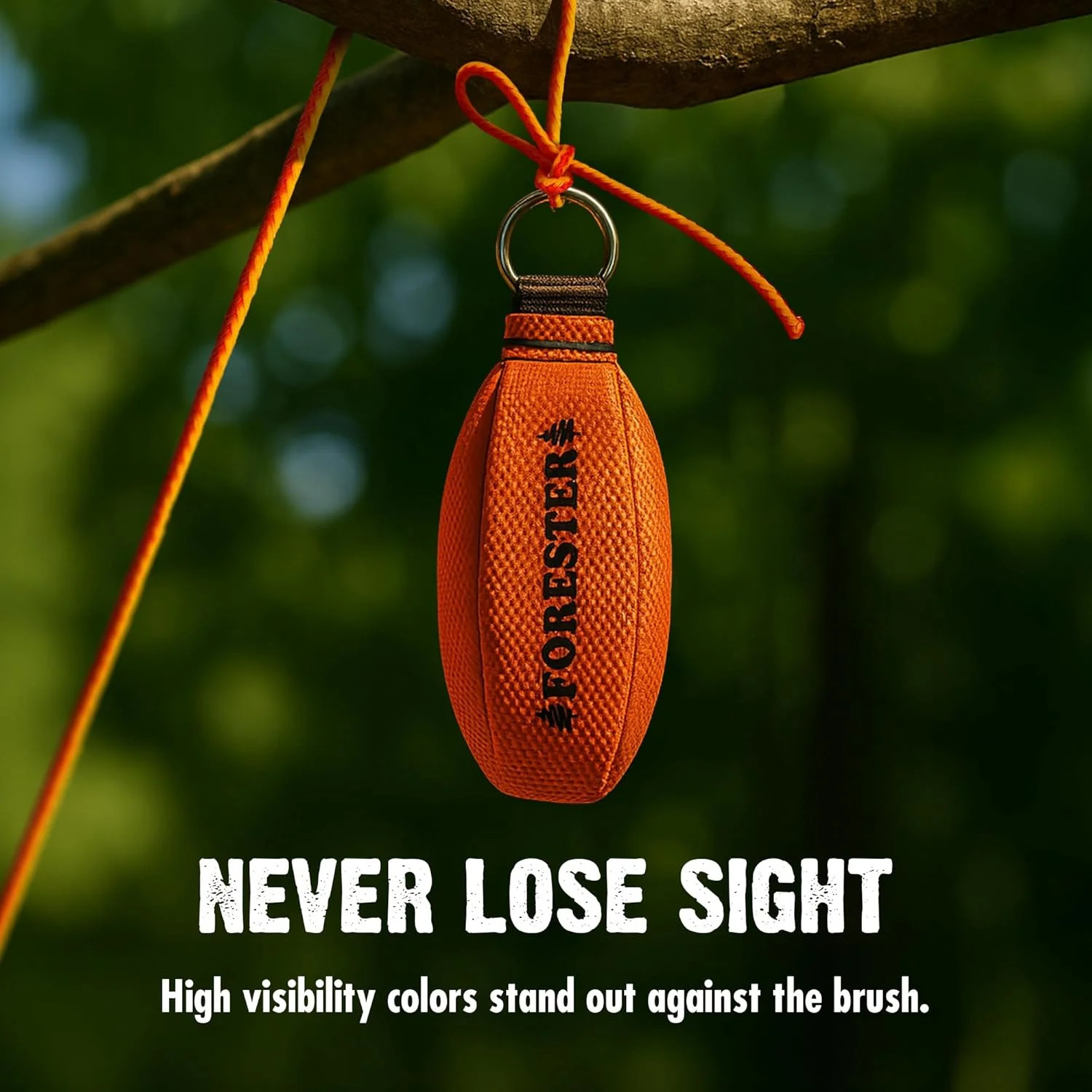 FORESTER Arborist Throw Line Kit | Throw Weight & 166ft Rope | Ultra Slick 100%
