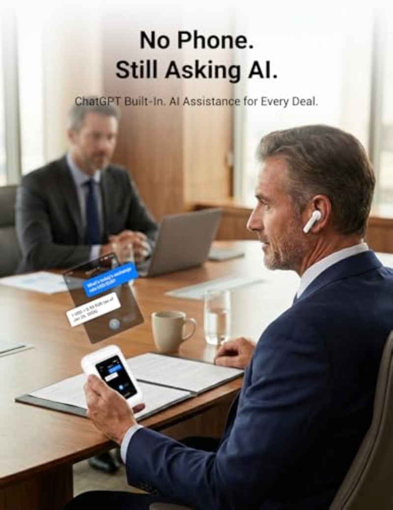 ANFIER A8 AI Translation Earbuds Real Time with ChatGPT, Language Translator Dev