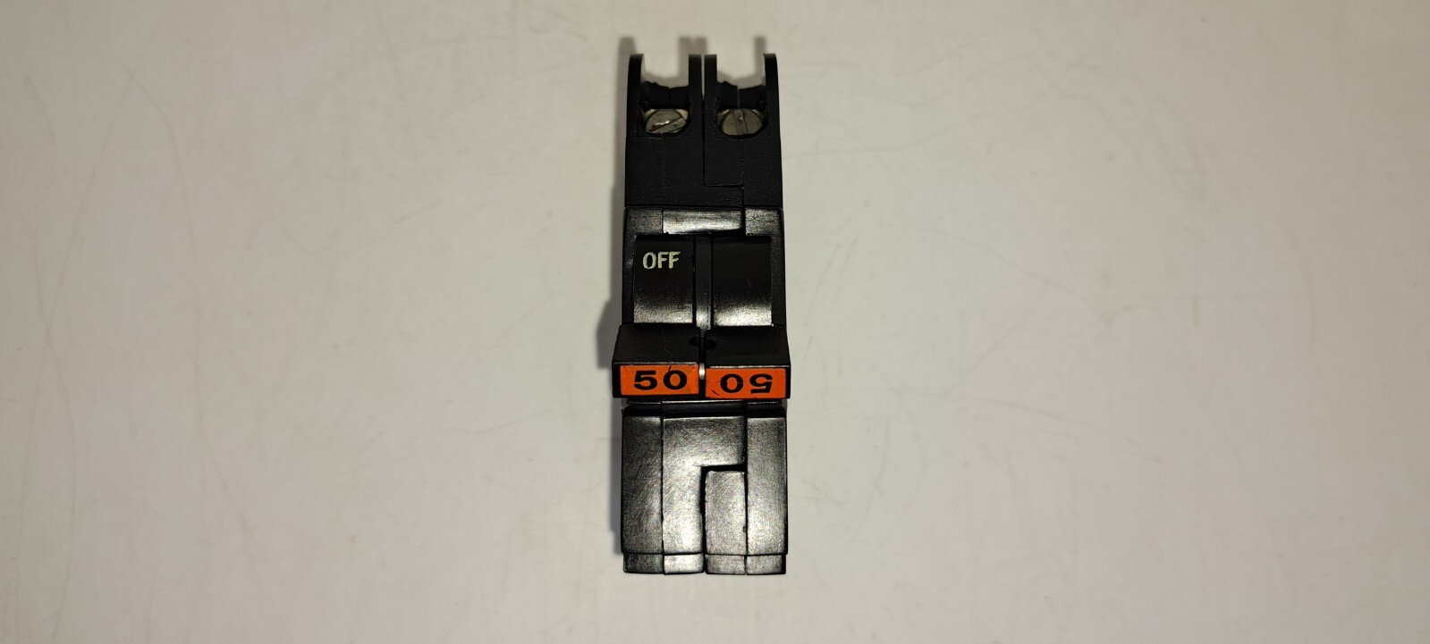 FPE Federal Pacific NC250 2 Pole 50 Amp Circuit Breaker Red Handle