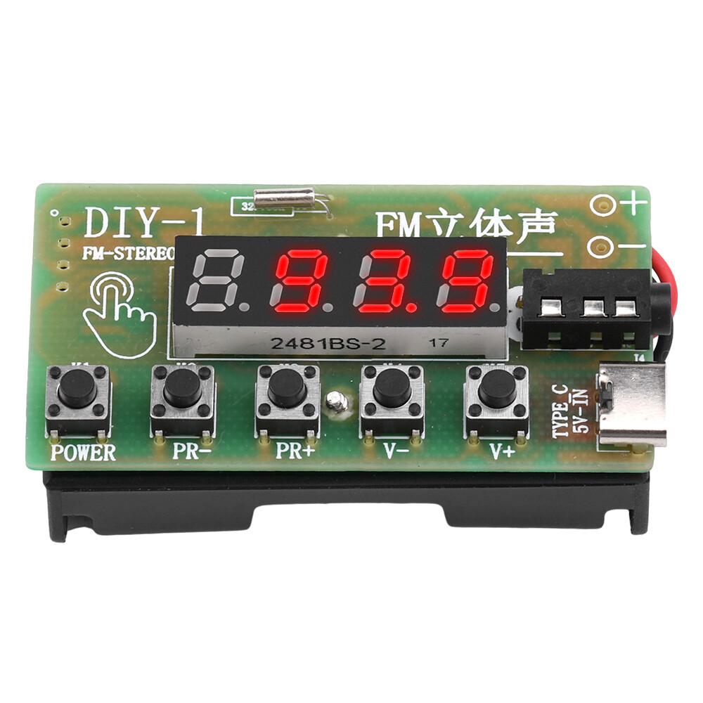 87MHz-108MHz Stereo Receiver Wireless Module AM FM Radio DIY Electronic Kits