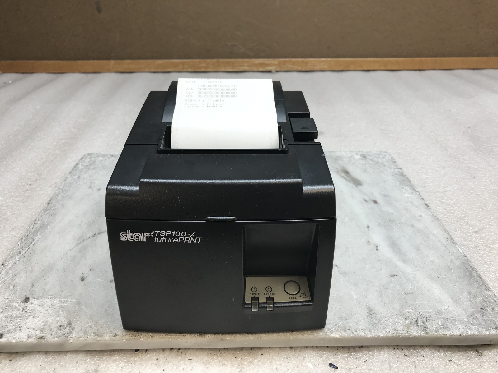 Star Micronics TSP100 TSP143U Thermal Receipt Printer -USB and Power Cable Inc