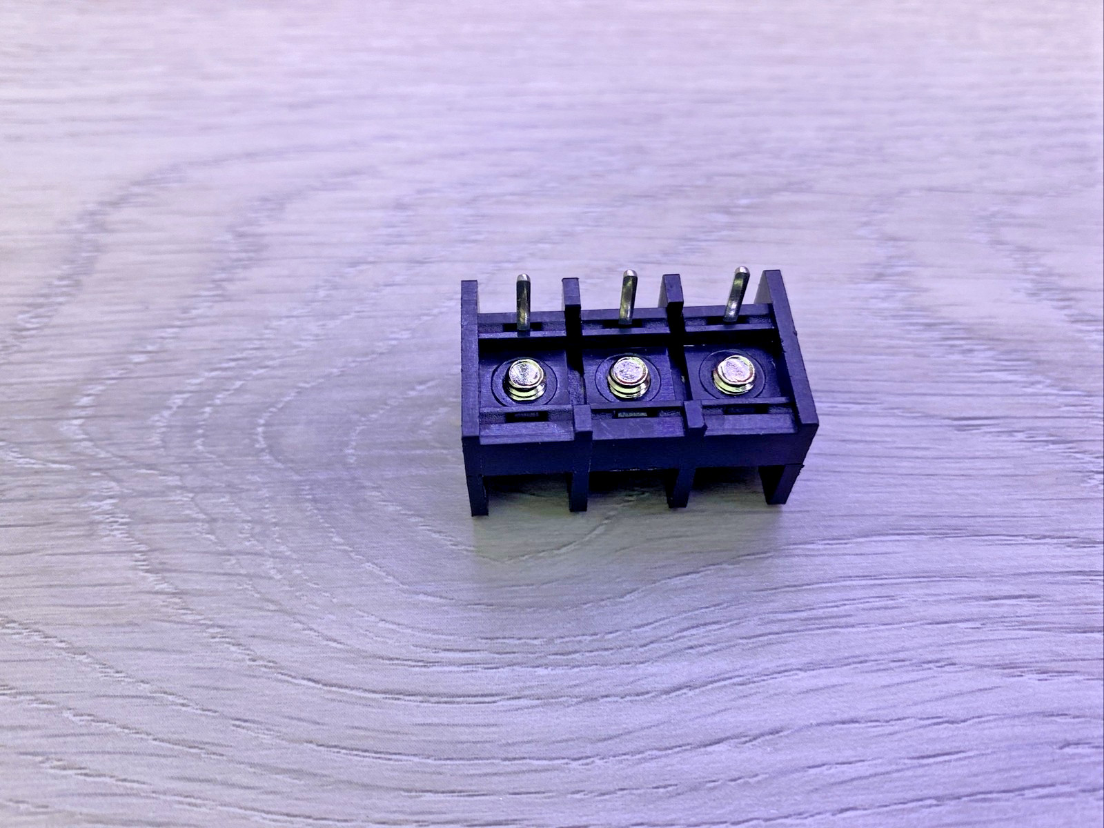 Terminal Block Row 3 Positions Screw Electric Barrier Strip #2