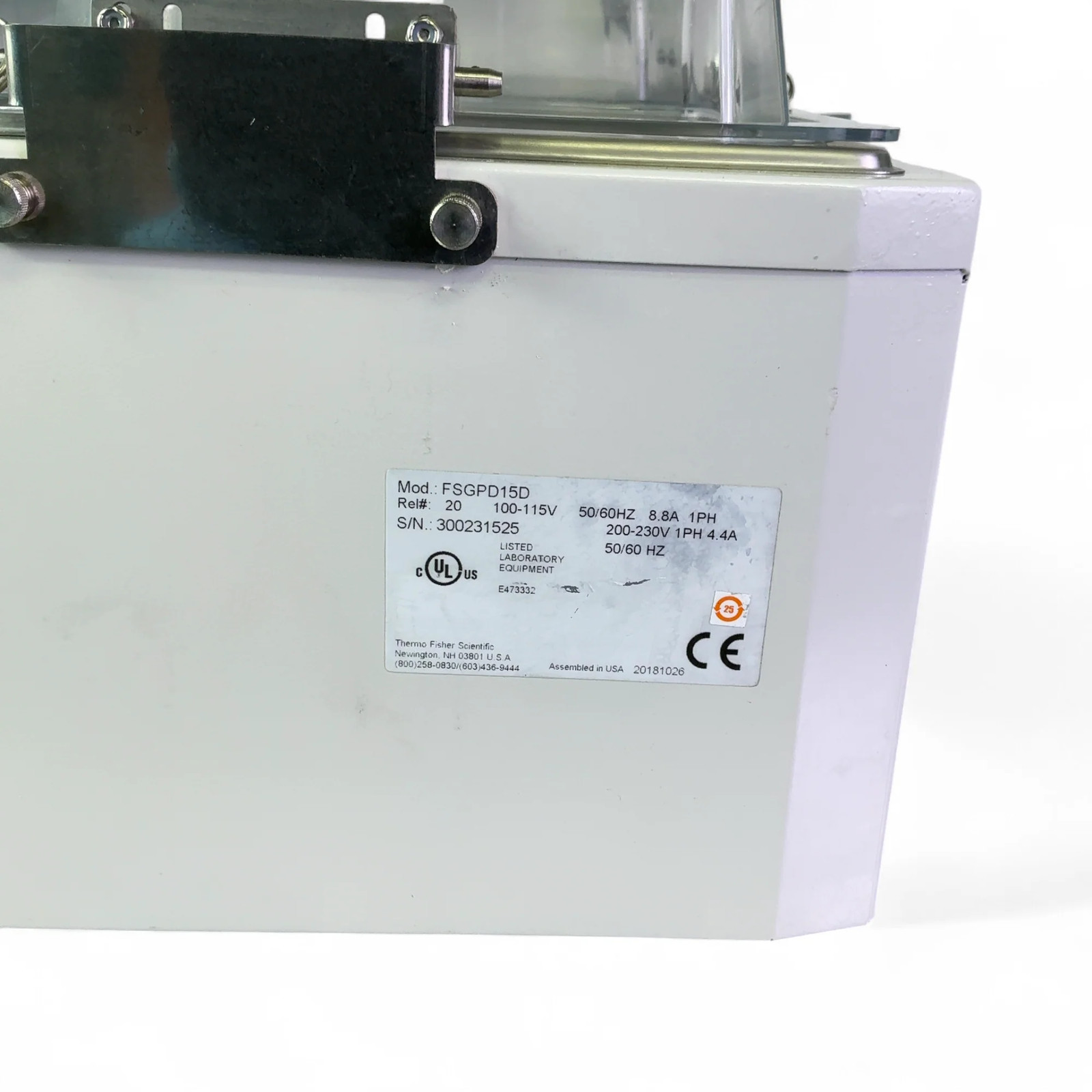 Fisher Scientific Isotemp GPD-15D Dual Chamber (10L, 5L) Water Bath FSGPD15D